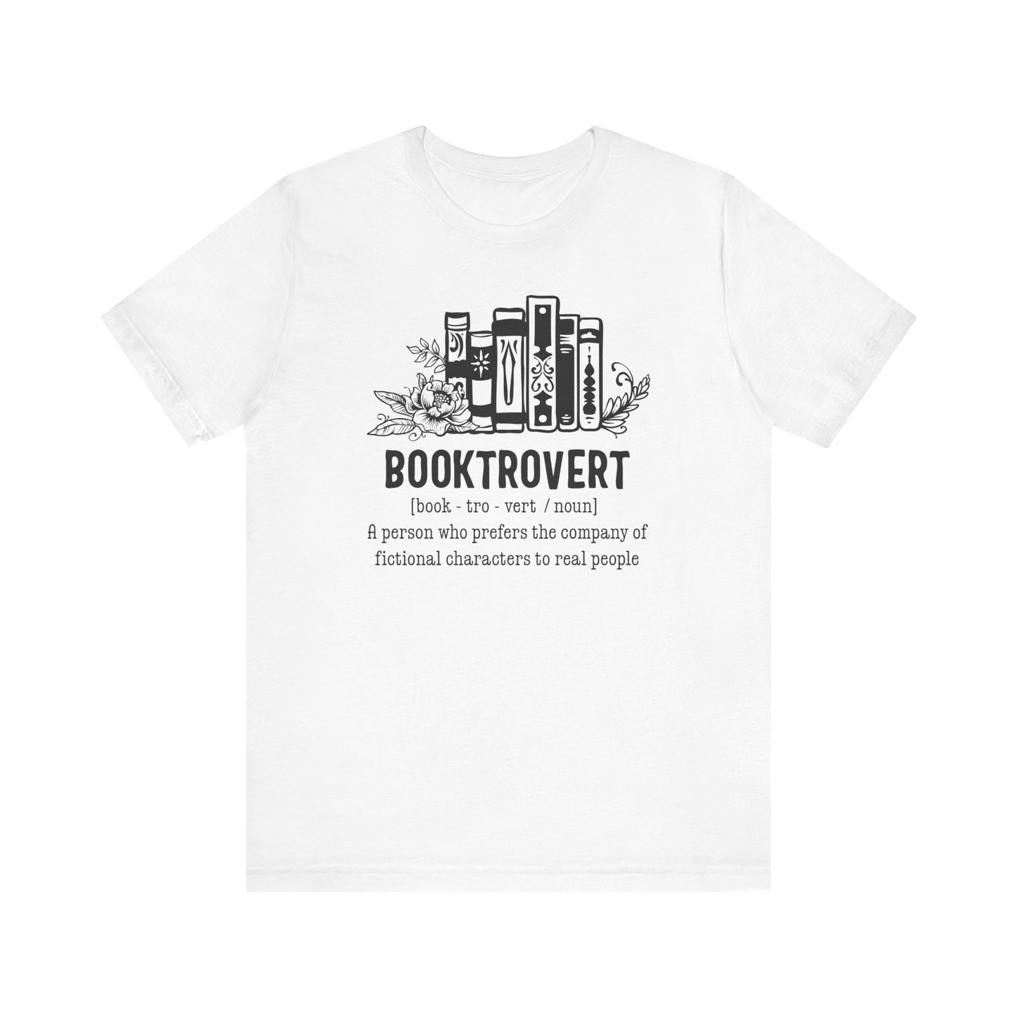 Booktrovert Tee