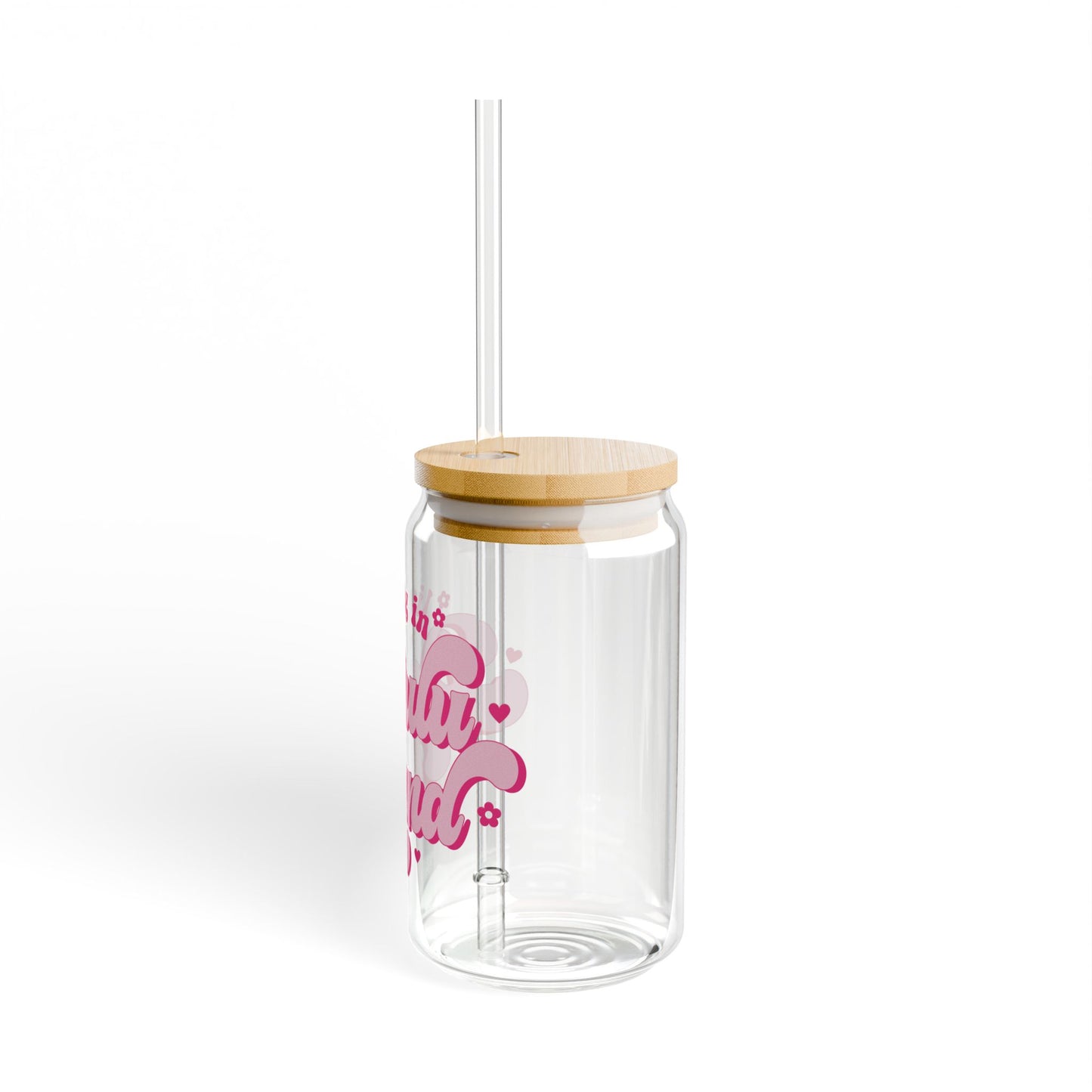 Delulu Land Sipper Glass
