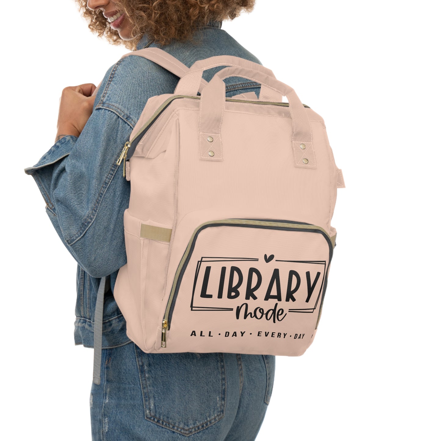 Library Mode Diaper Backpack