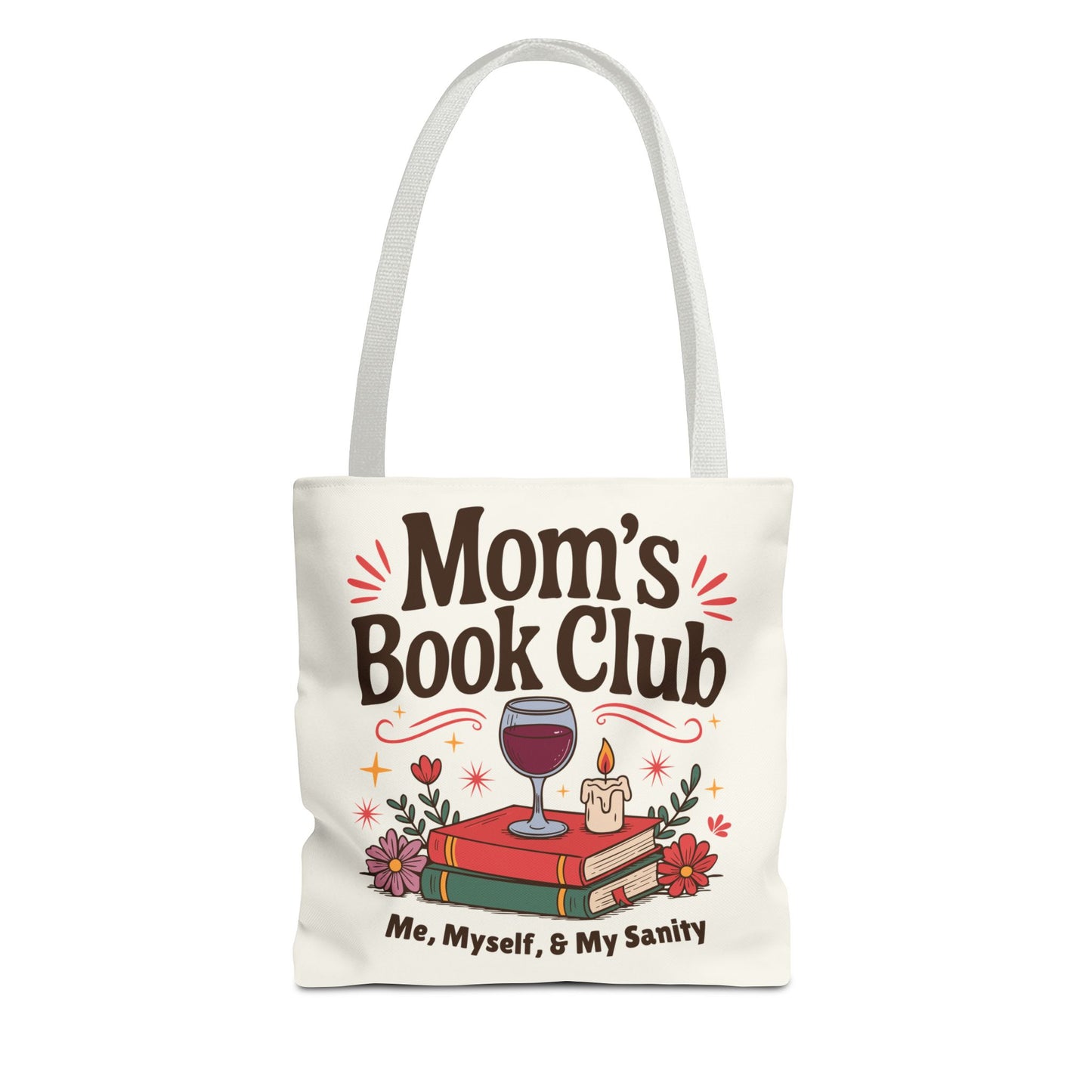 Mom's Book Club Tote Bag
