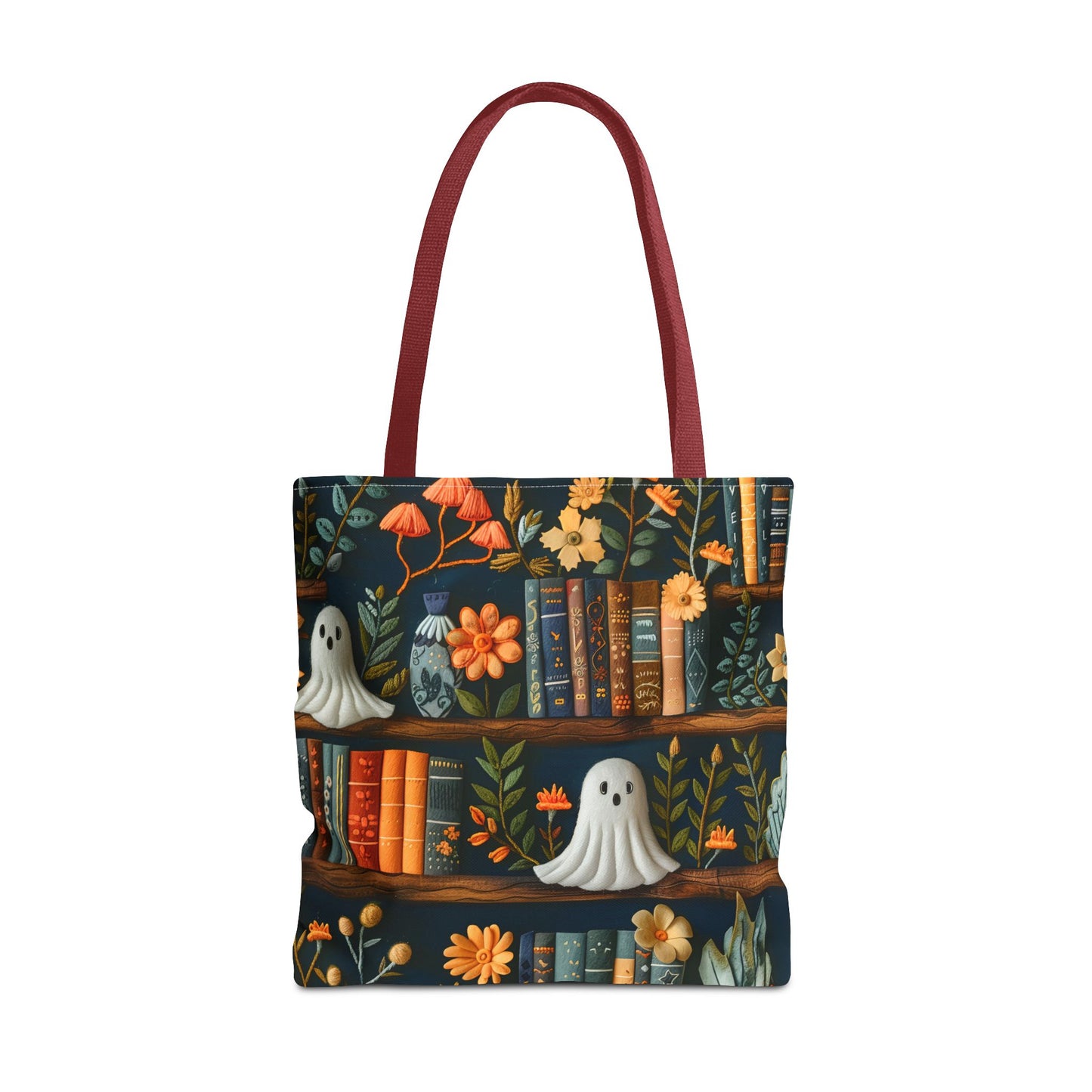 Haunted Library Tote Bag