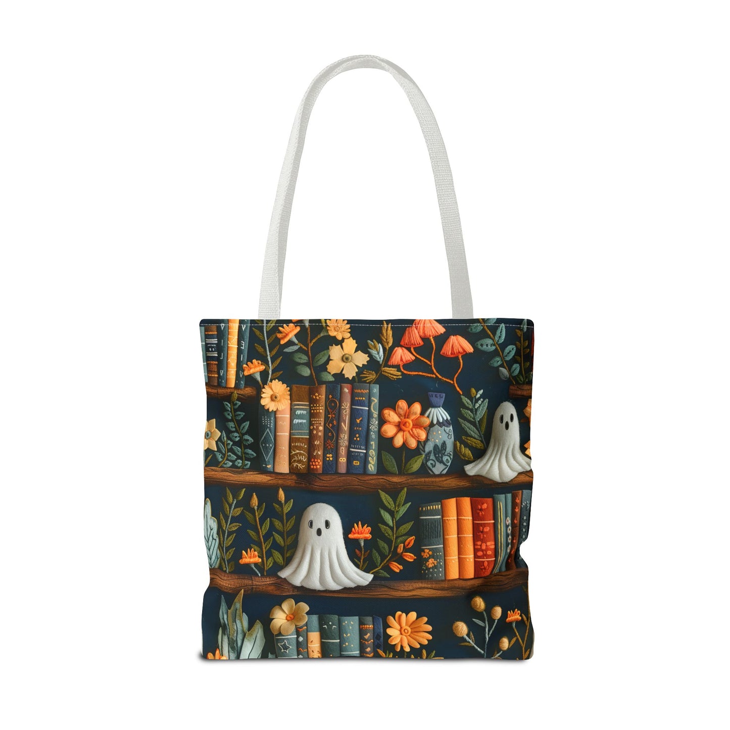 Haunted Library Tote Bag