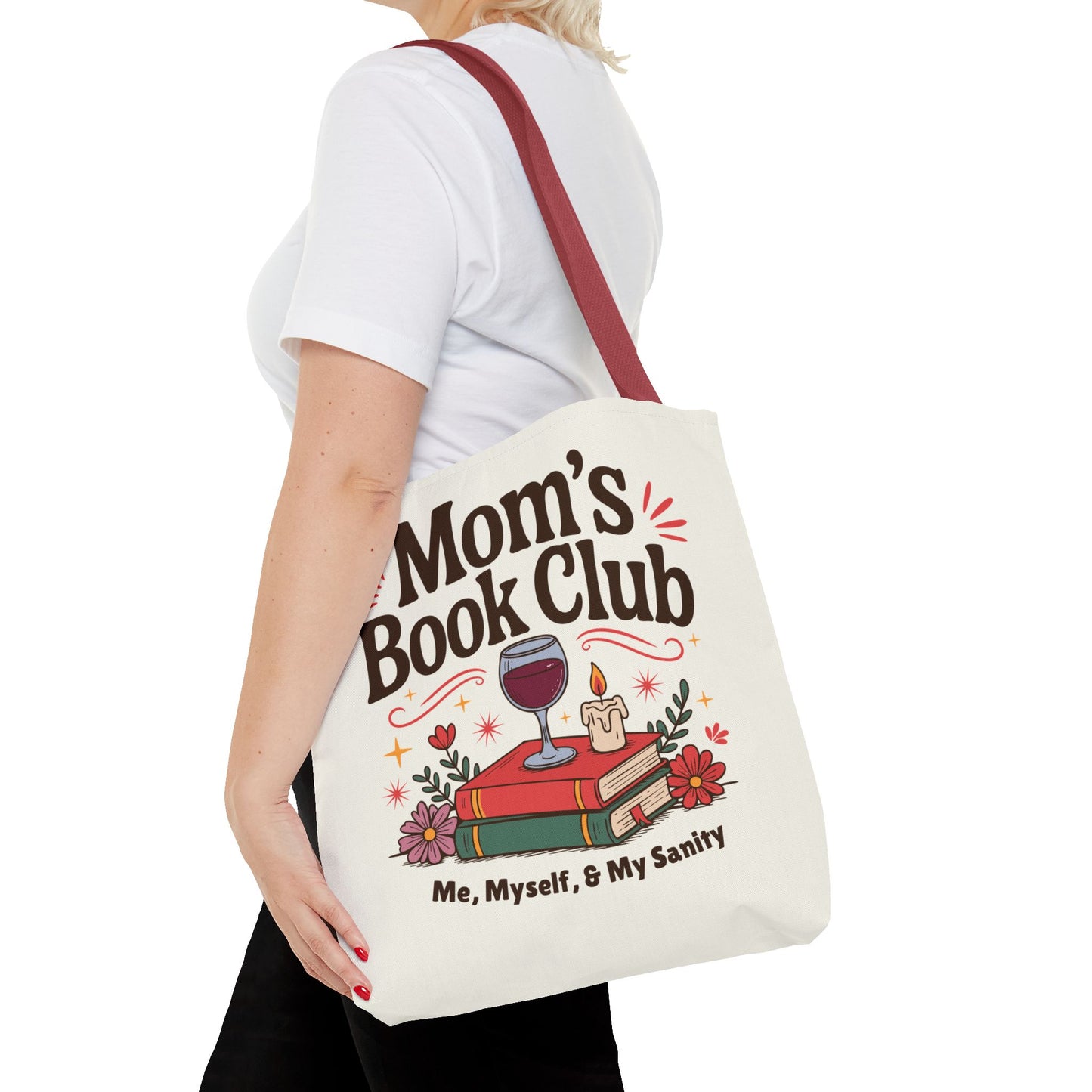Mom's Book Club Tote Bag