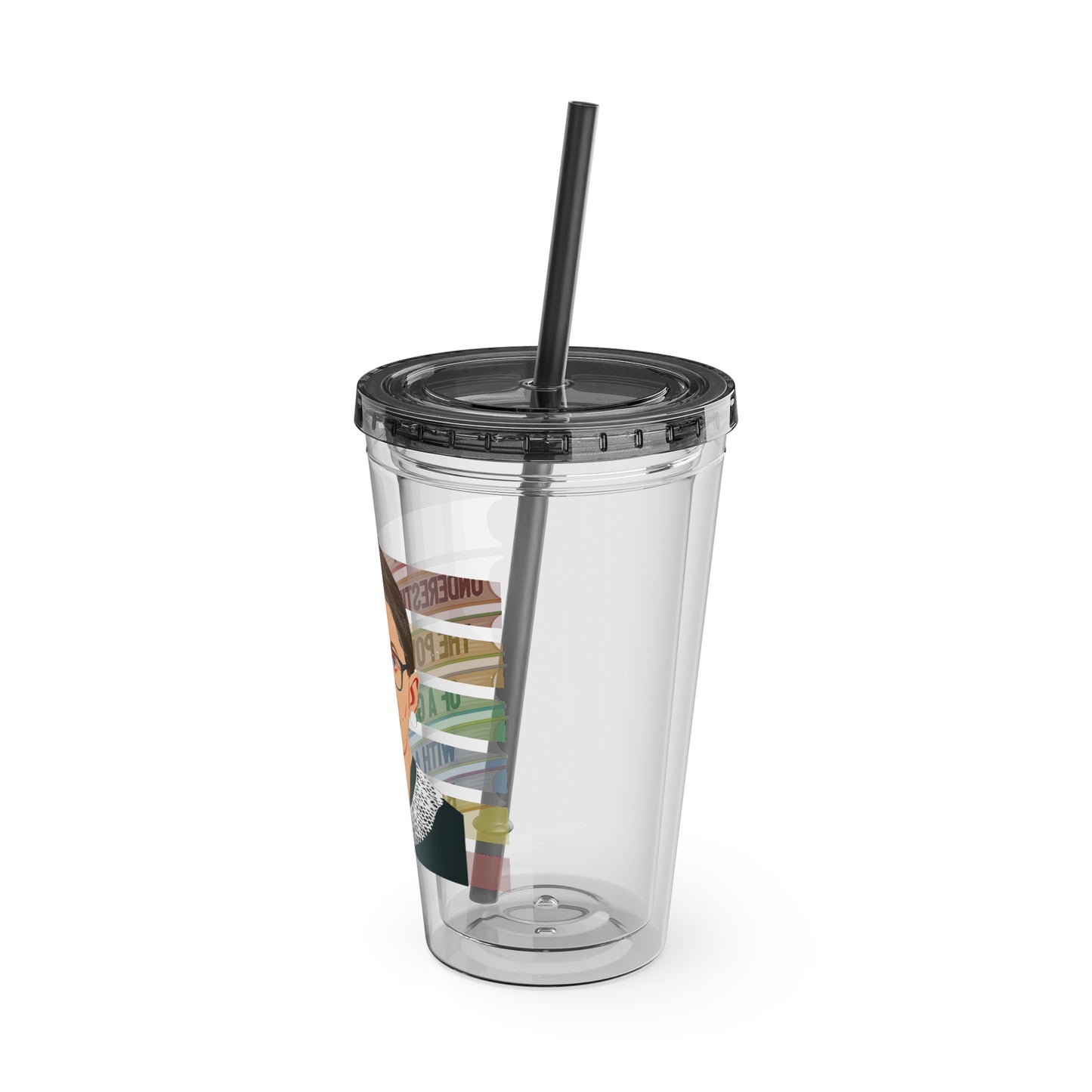 Never Underestimate the Power of a Girl with a Book Tumbler
