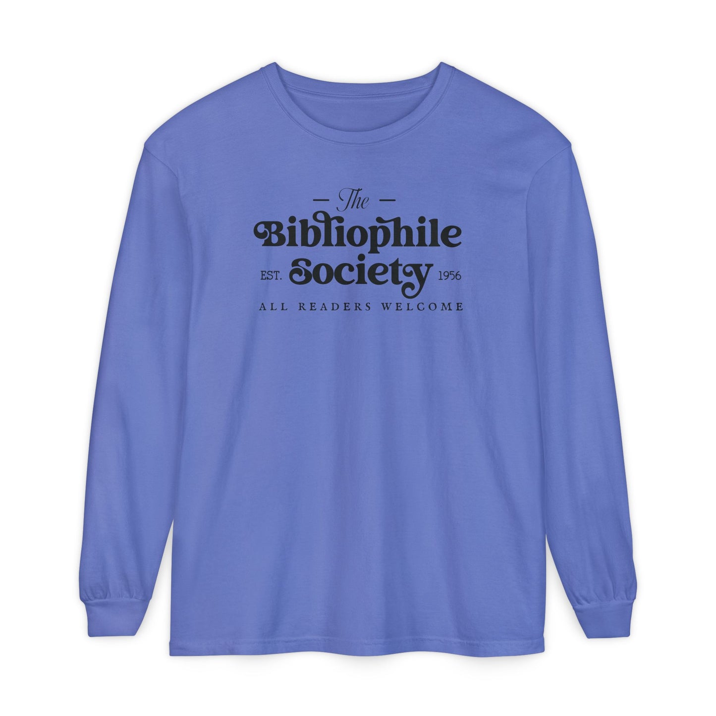 Bibliophile Society Long Sleeve Tee