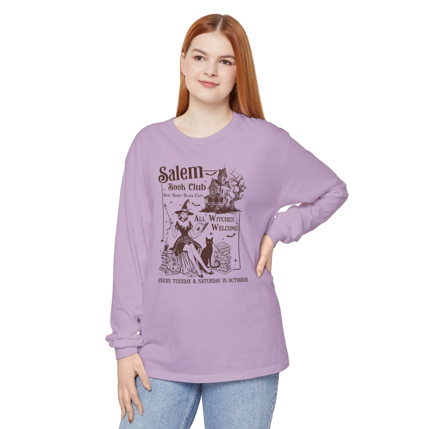 Salem Book Club Long Sleeve Tee