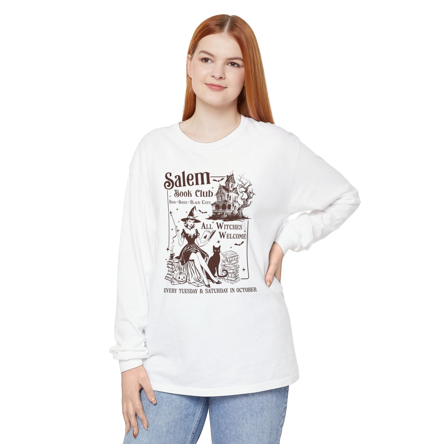 Salem Book Club Long Sleeve Tee