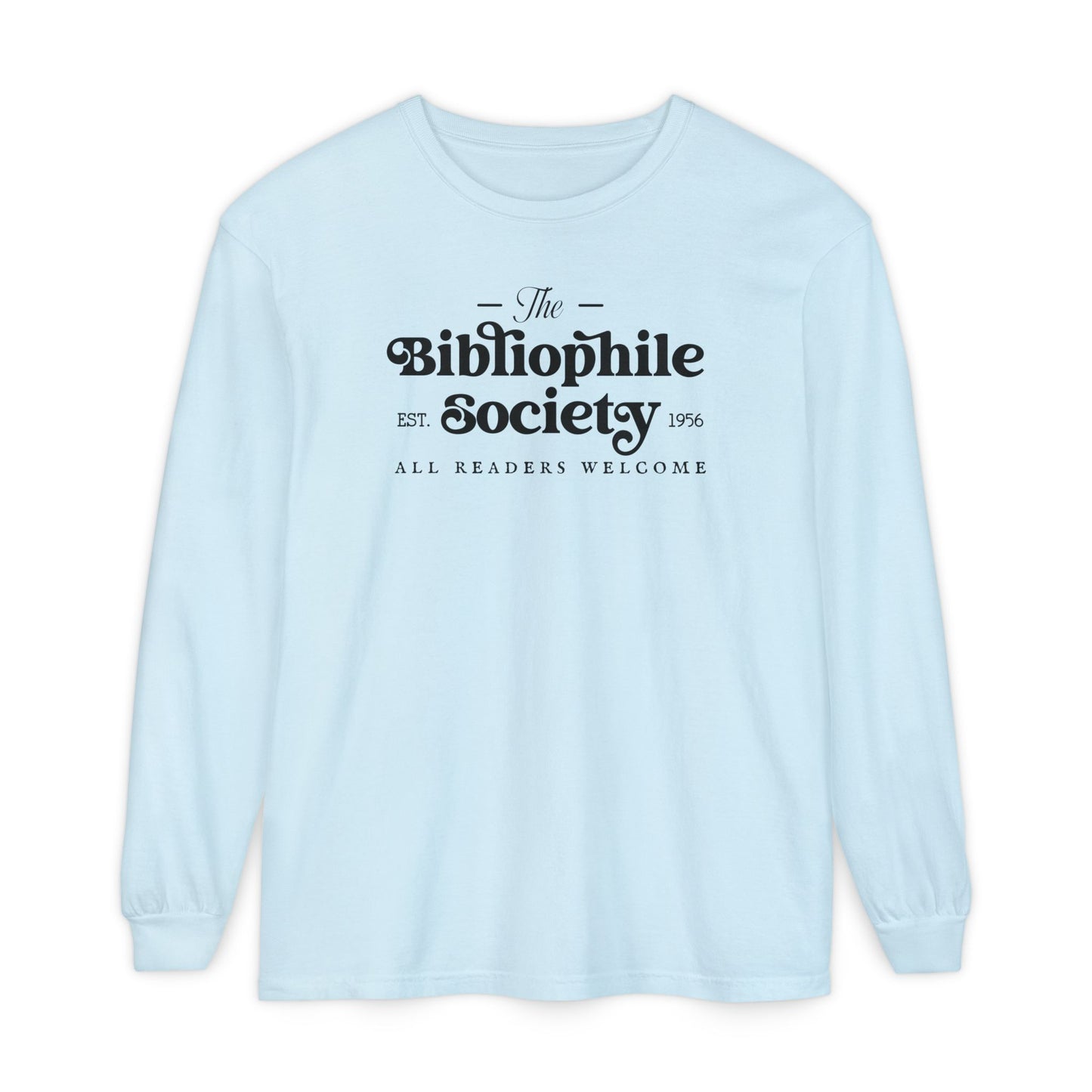Bibliophile Society Long Sleeve Tee
