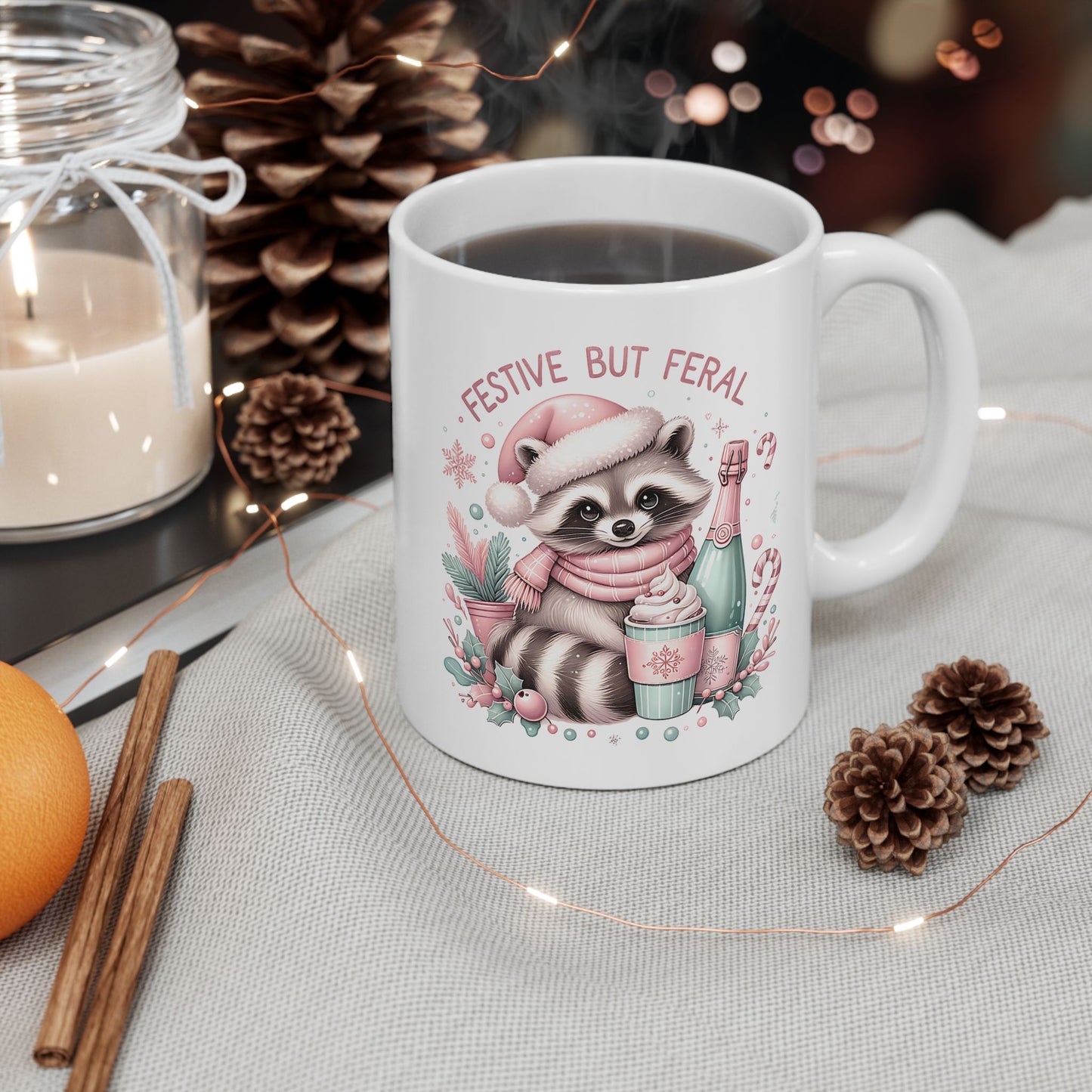 Festive But Feral Mug