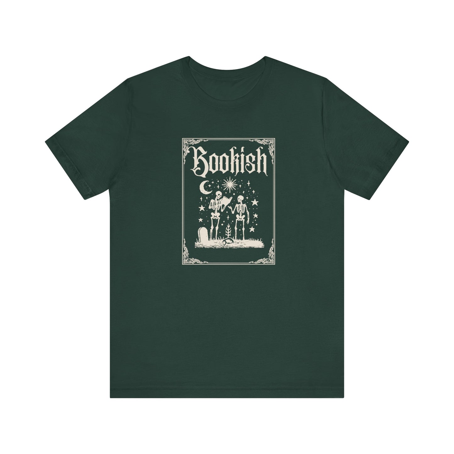 Bookish Skeleton Tee