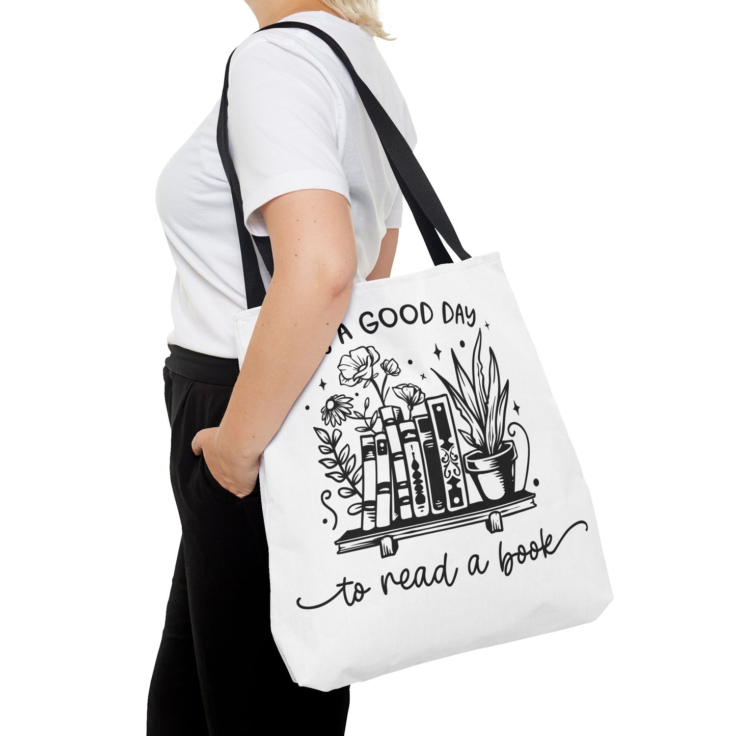 Good Day to Read Tote Bag