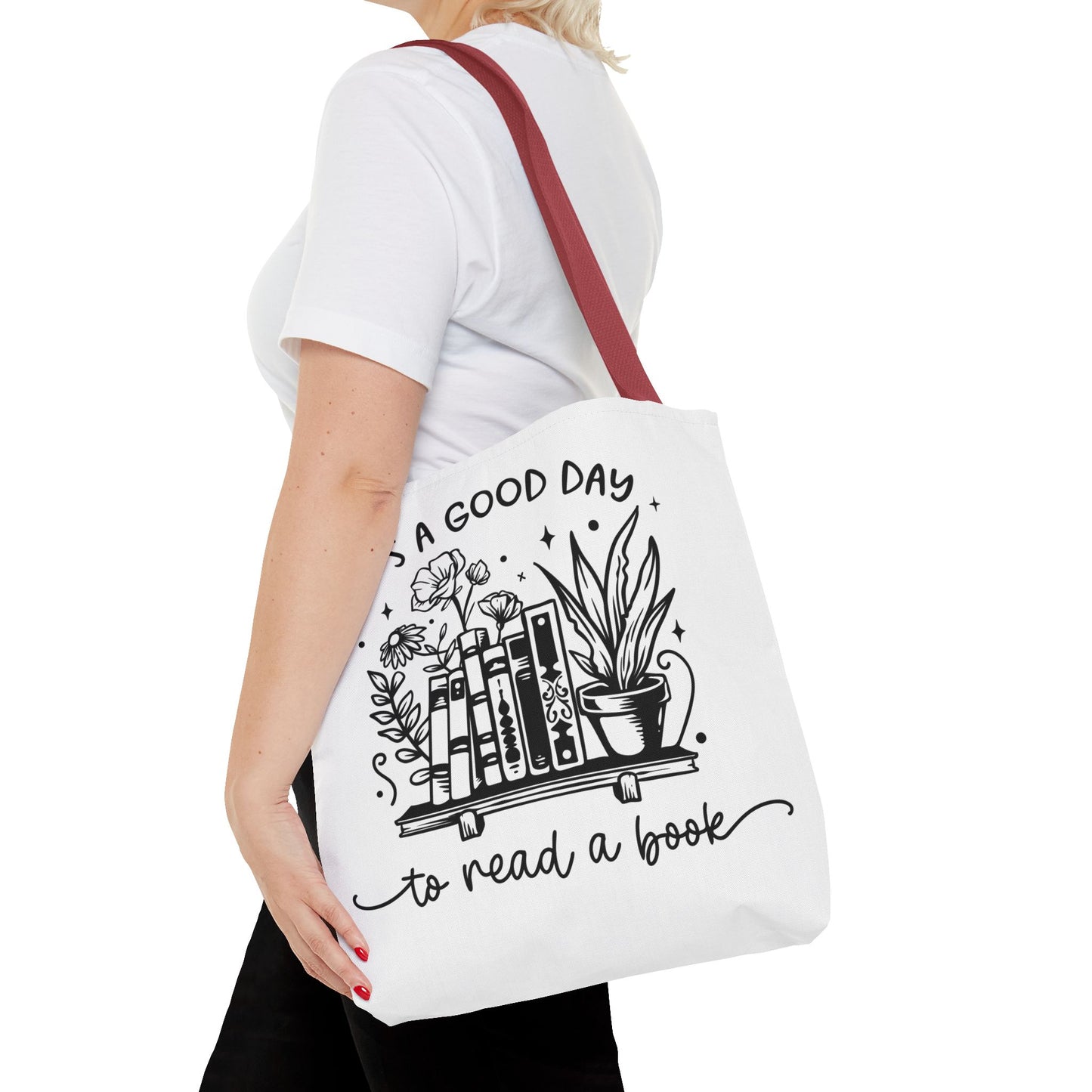 Good Day to Read Tote Bag