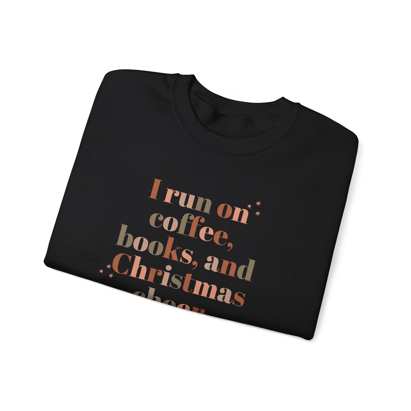 Coffee, Books & Christmas Sweatshirt