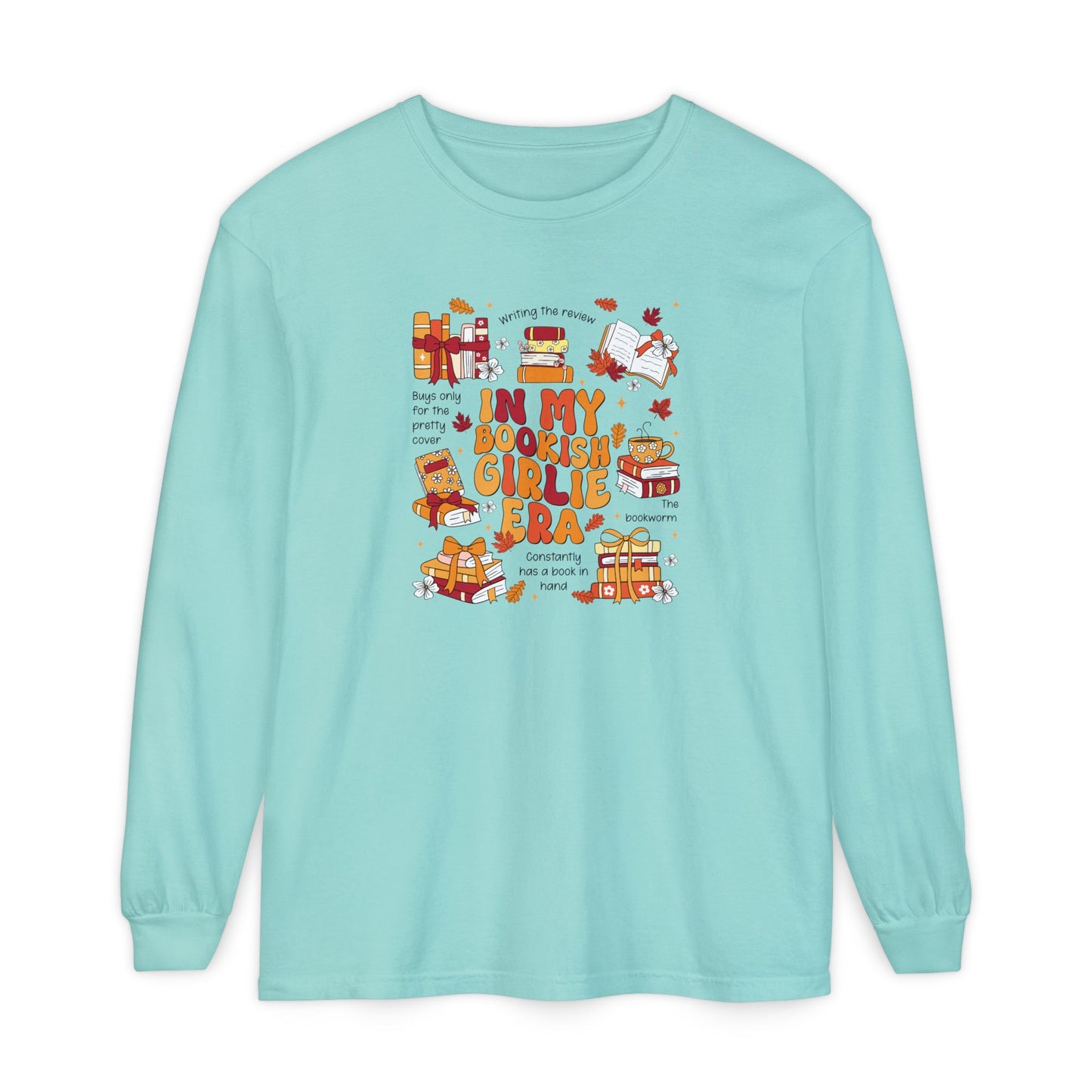Bookish Girlie Era Long Sleeve Tee
