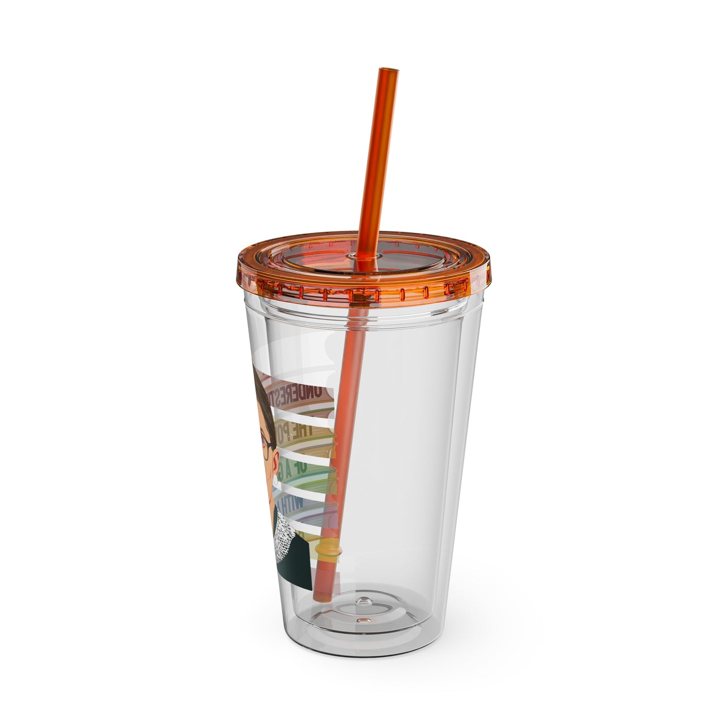 Never Underestimate the Power of a Girl with a Book Tumbler