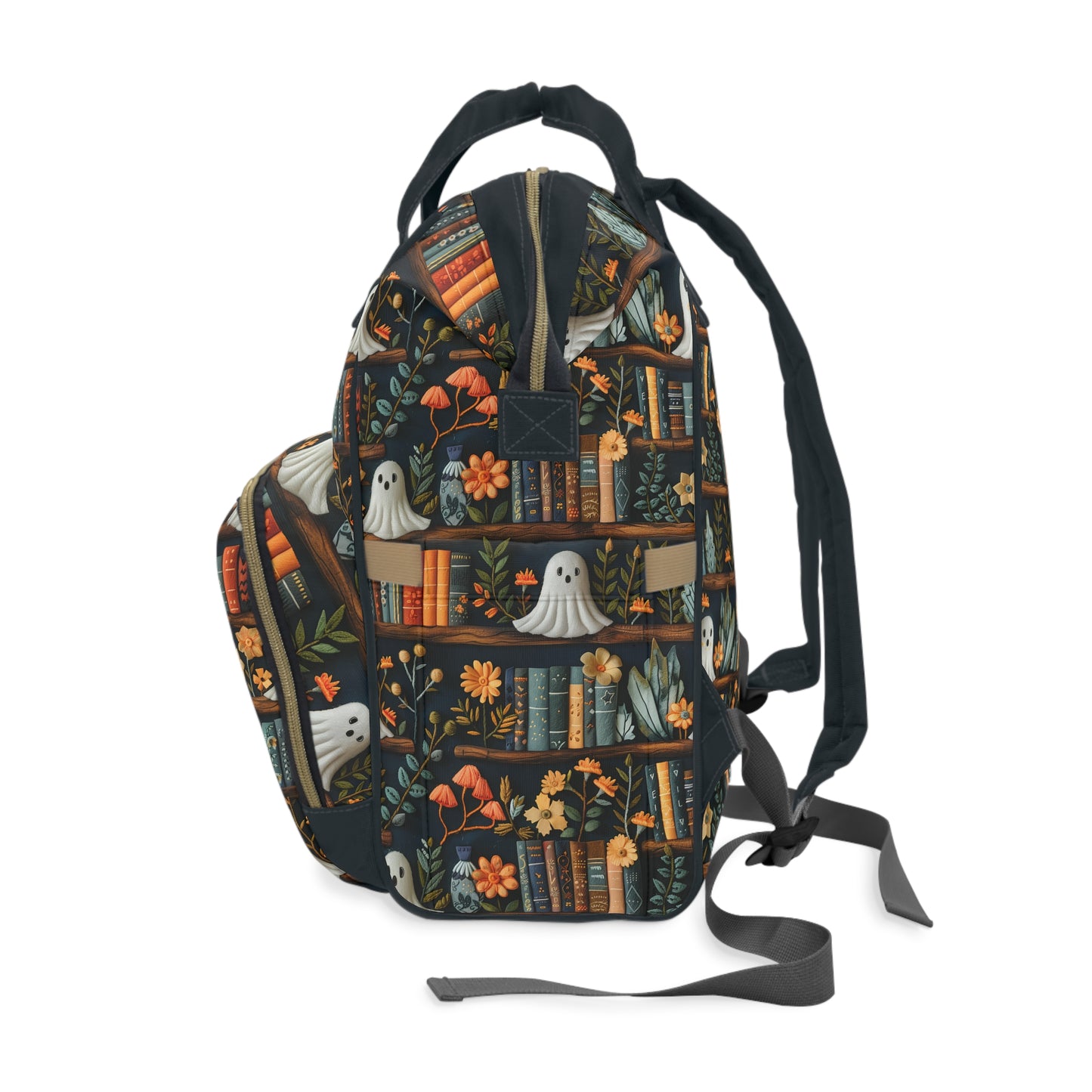 Haunted Library Diaper Backpack