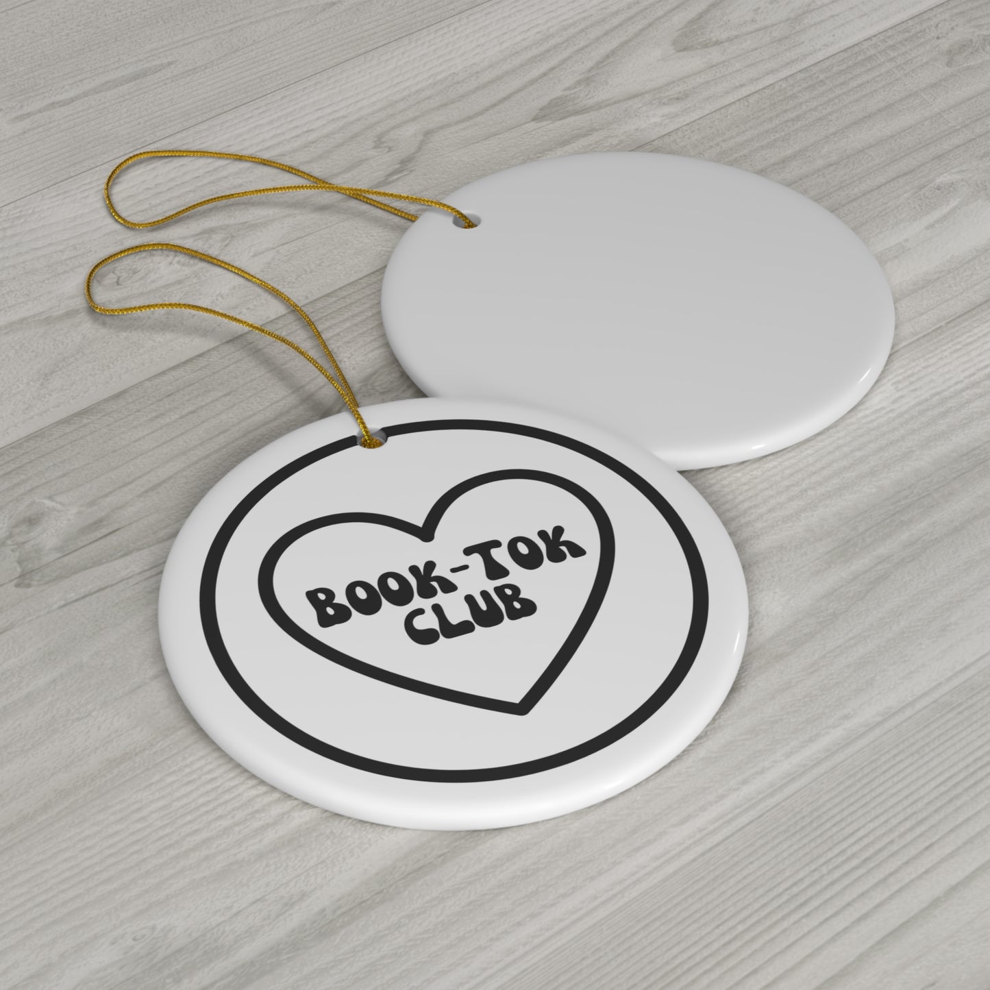 BookTok Club Ornament