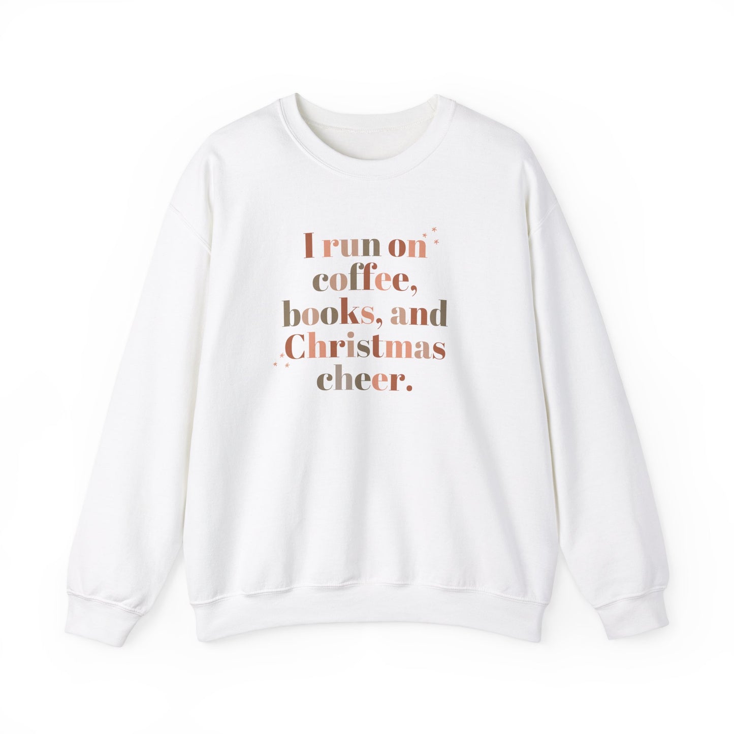 Coffee, Books & Christmas Sweatshirt