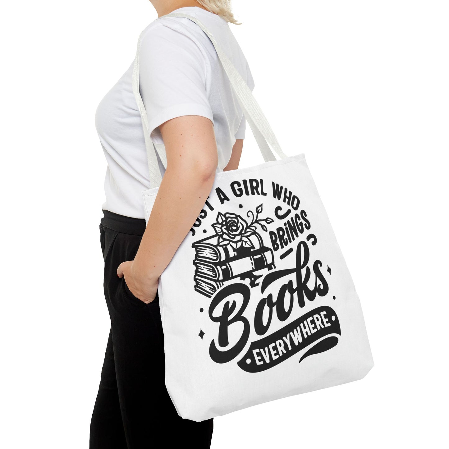 Just a Girl Tote Bag