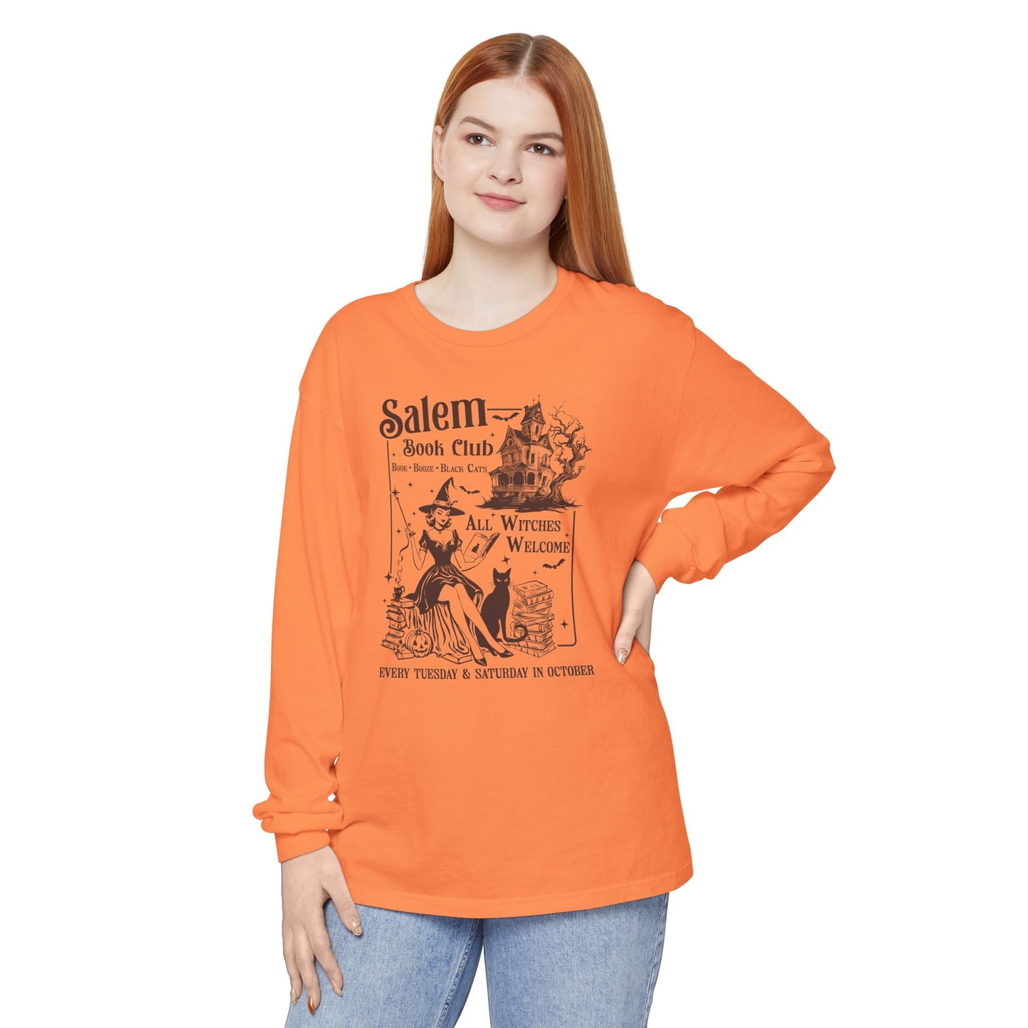 Salem Book Club Long Sleeve Tee