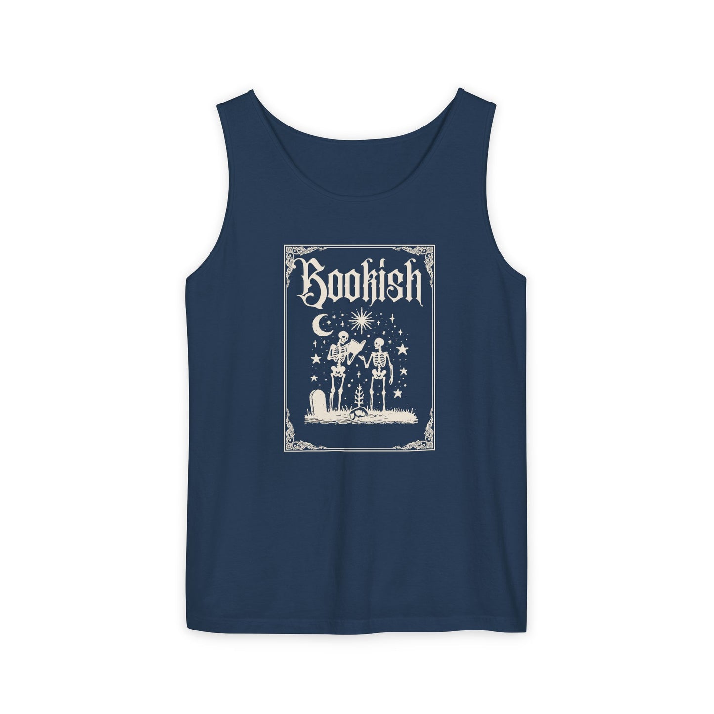 Bookish Skeleton Tank