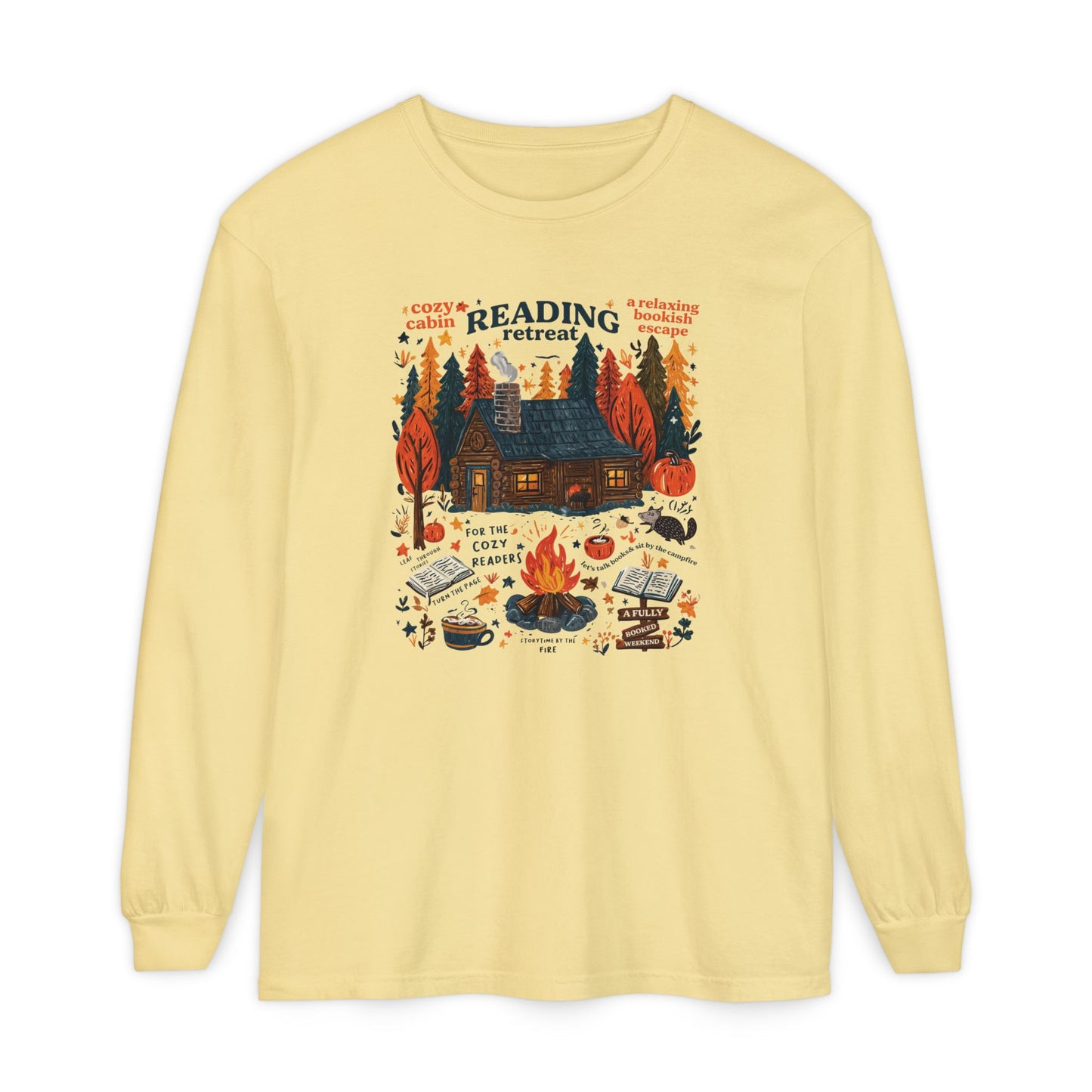 Reading Retreat Long Sleeve Tee