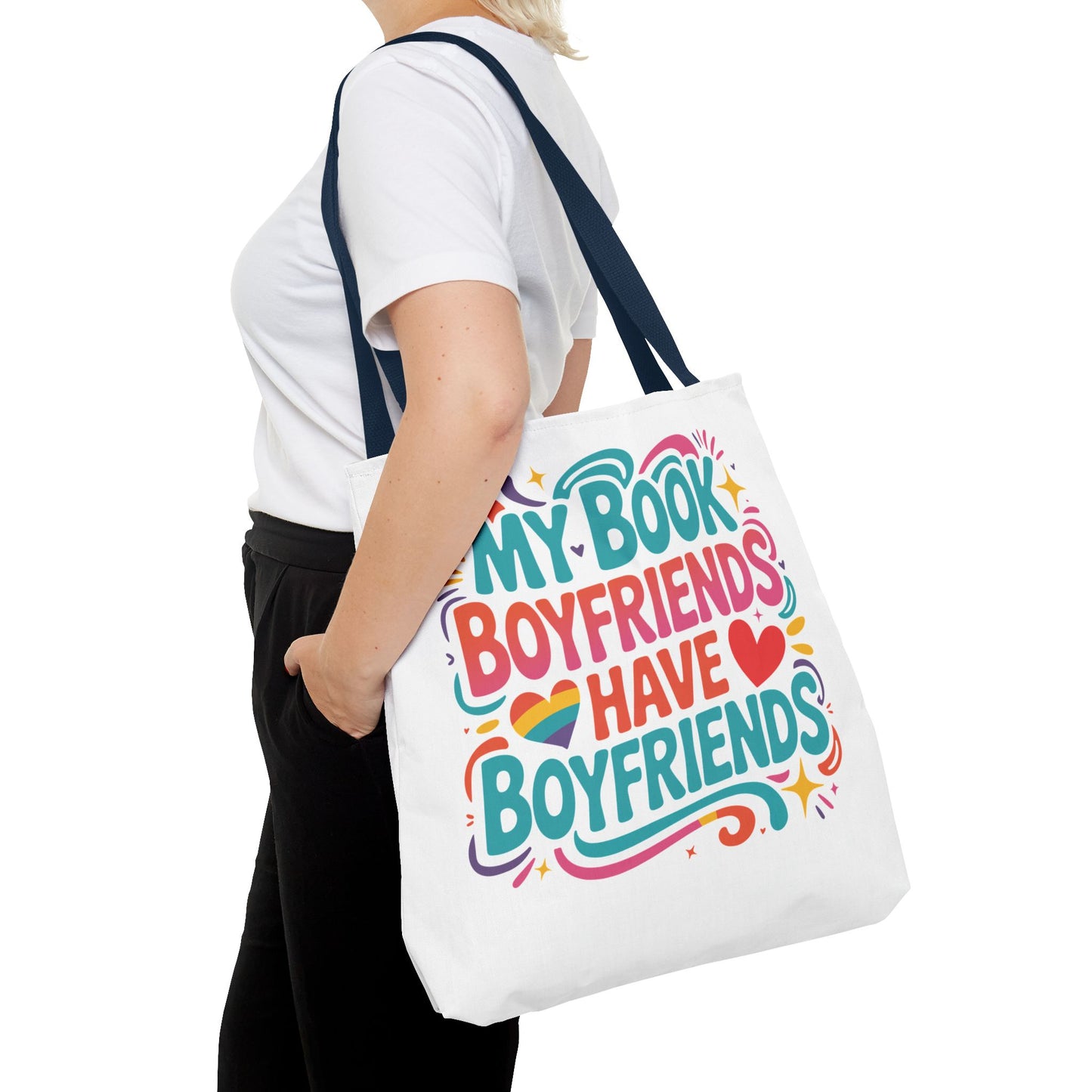 My Book Boyfriends Have Boyfriends Tote Bag