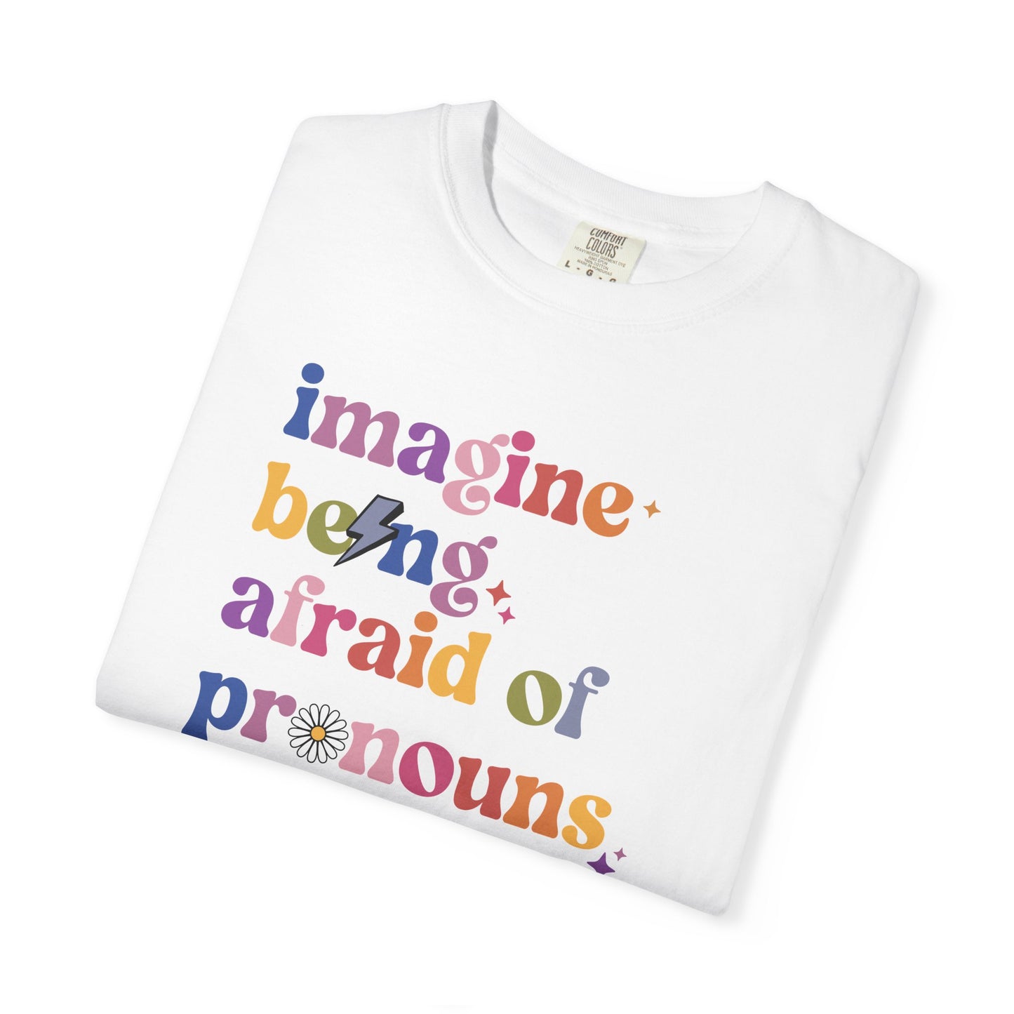 Pronouns and Books Tee
