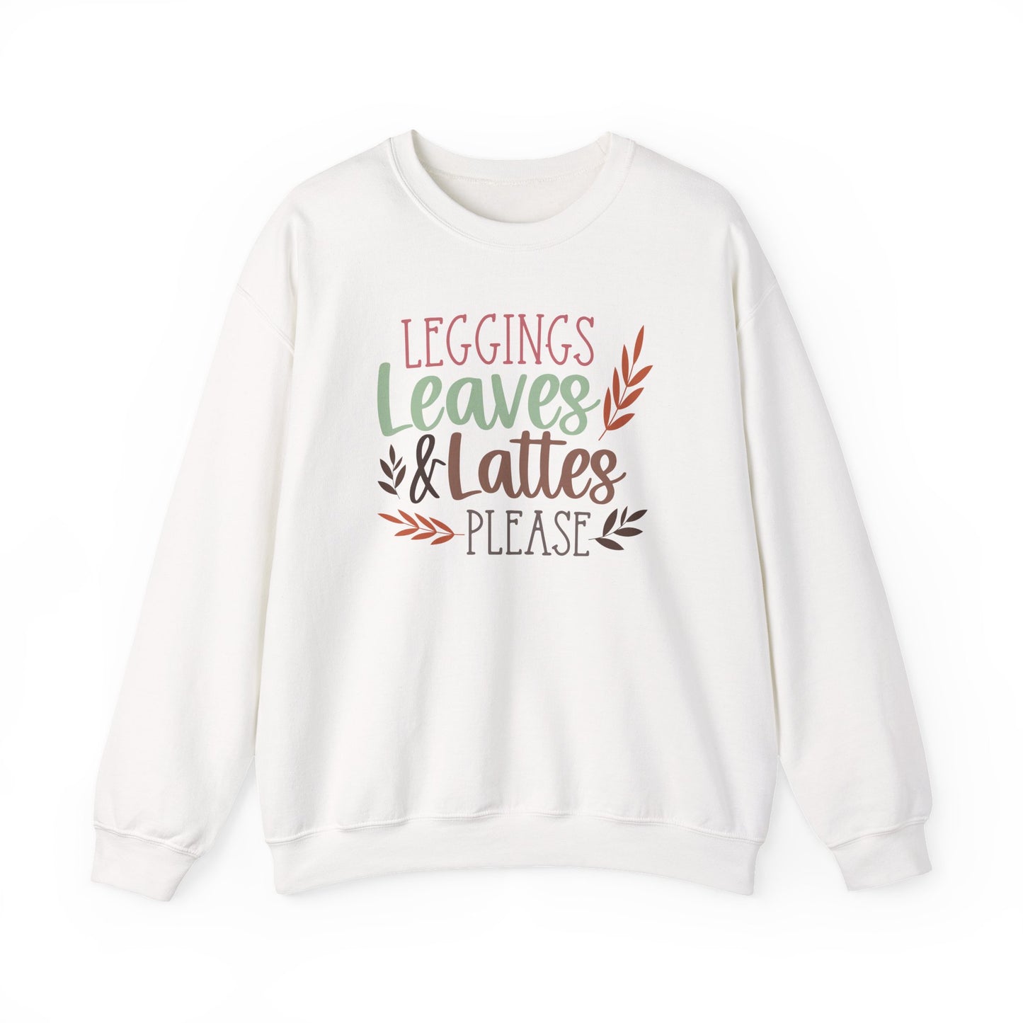 Leggings Leaves & Lattes Sweatshirt