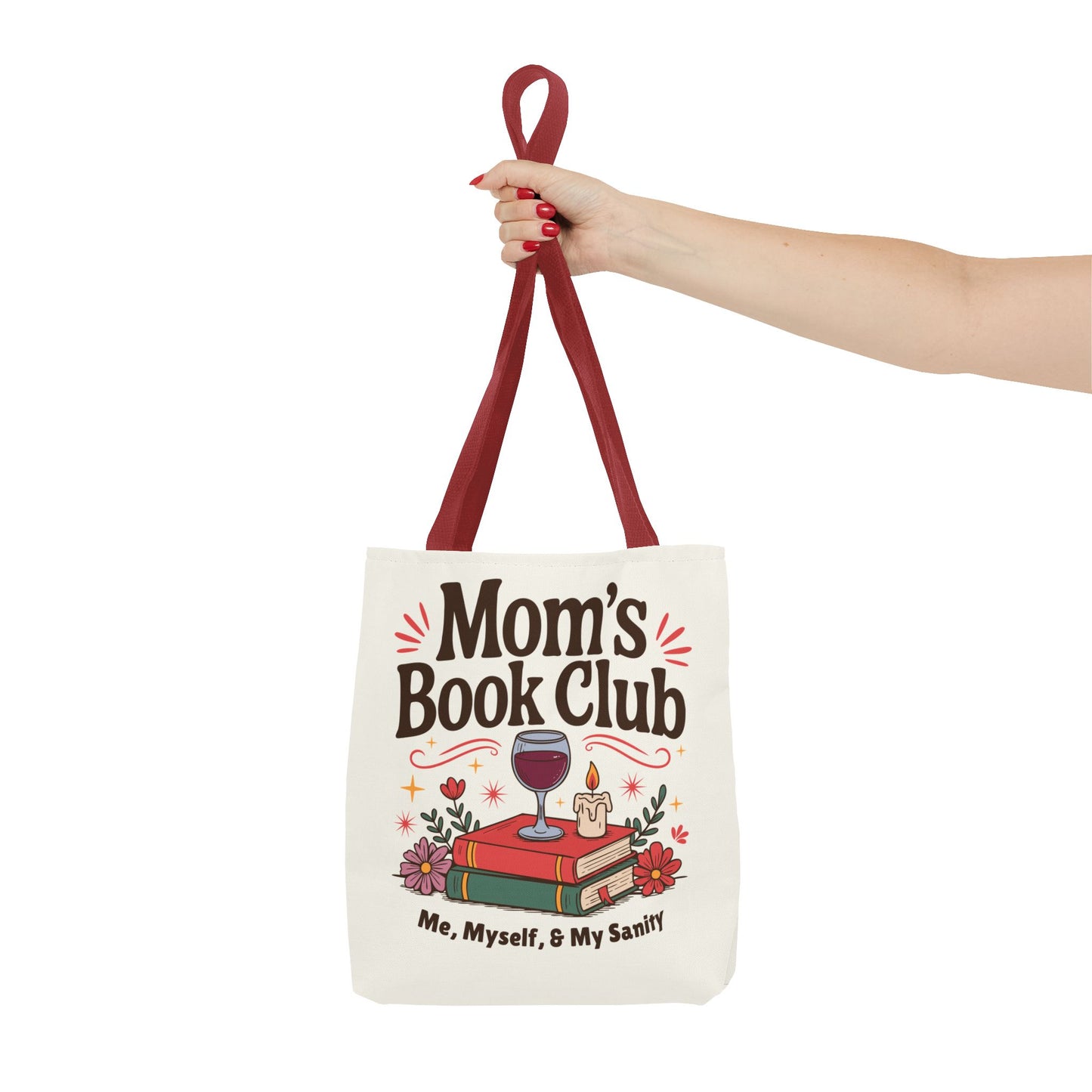 Mom's Book Club Tote Bag