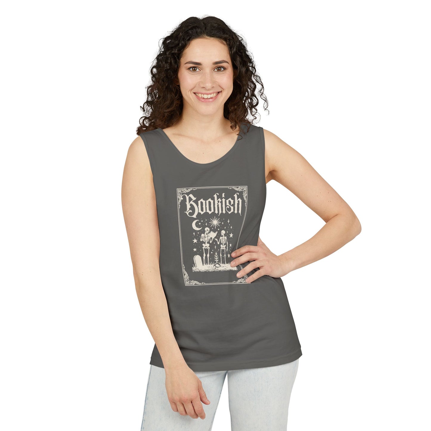 Bookish Skeleton Tank