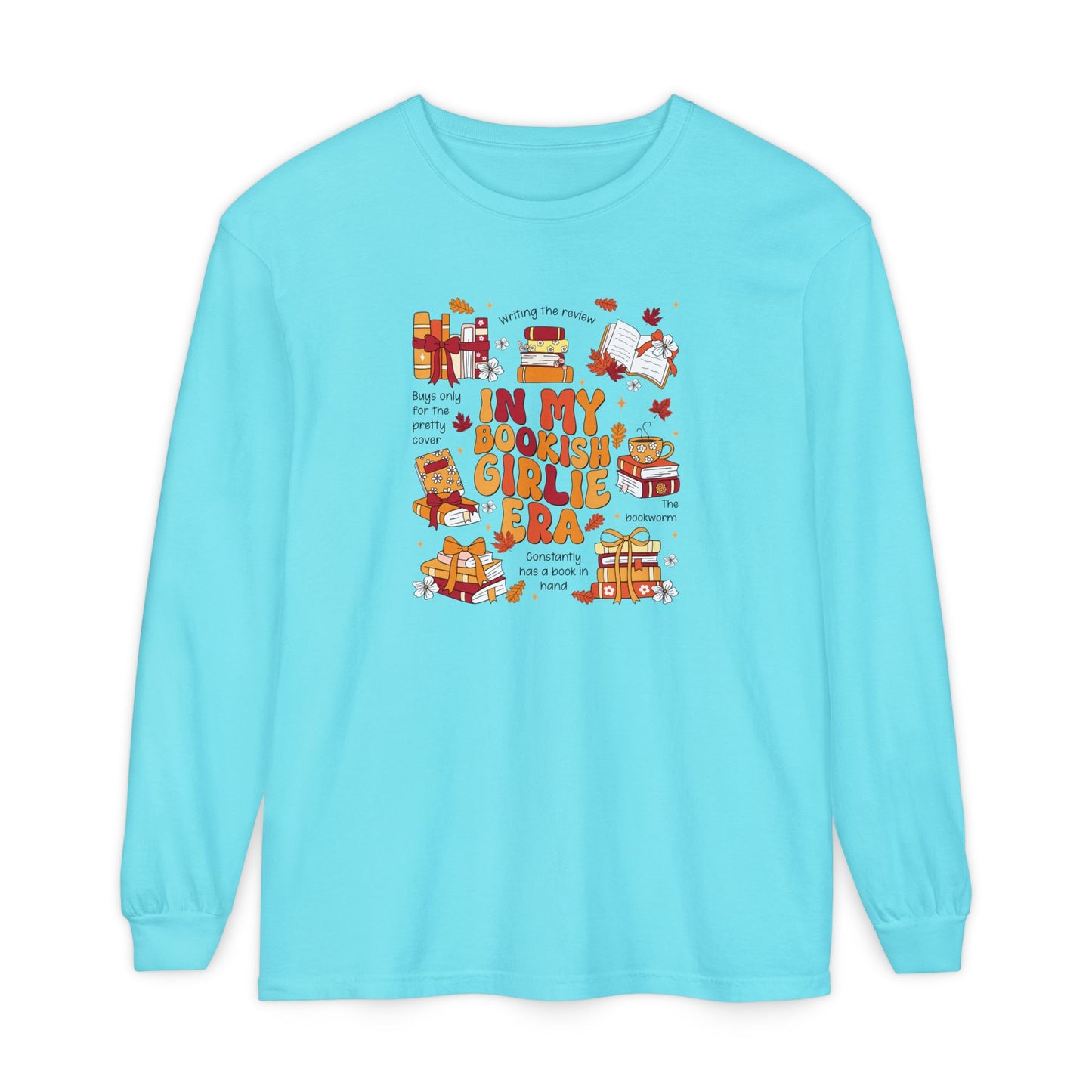 Bookish Girlie Era Long Sleeve Tee