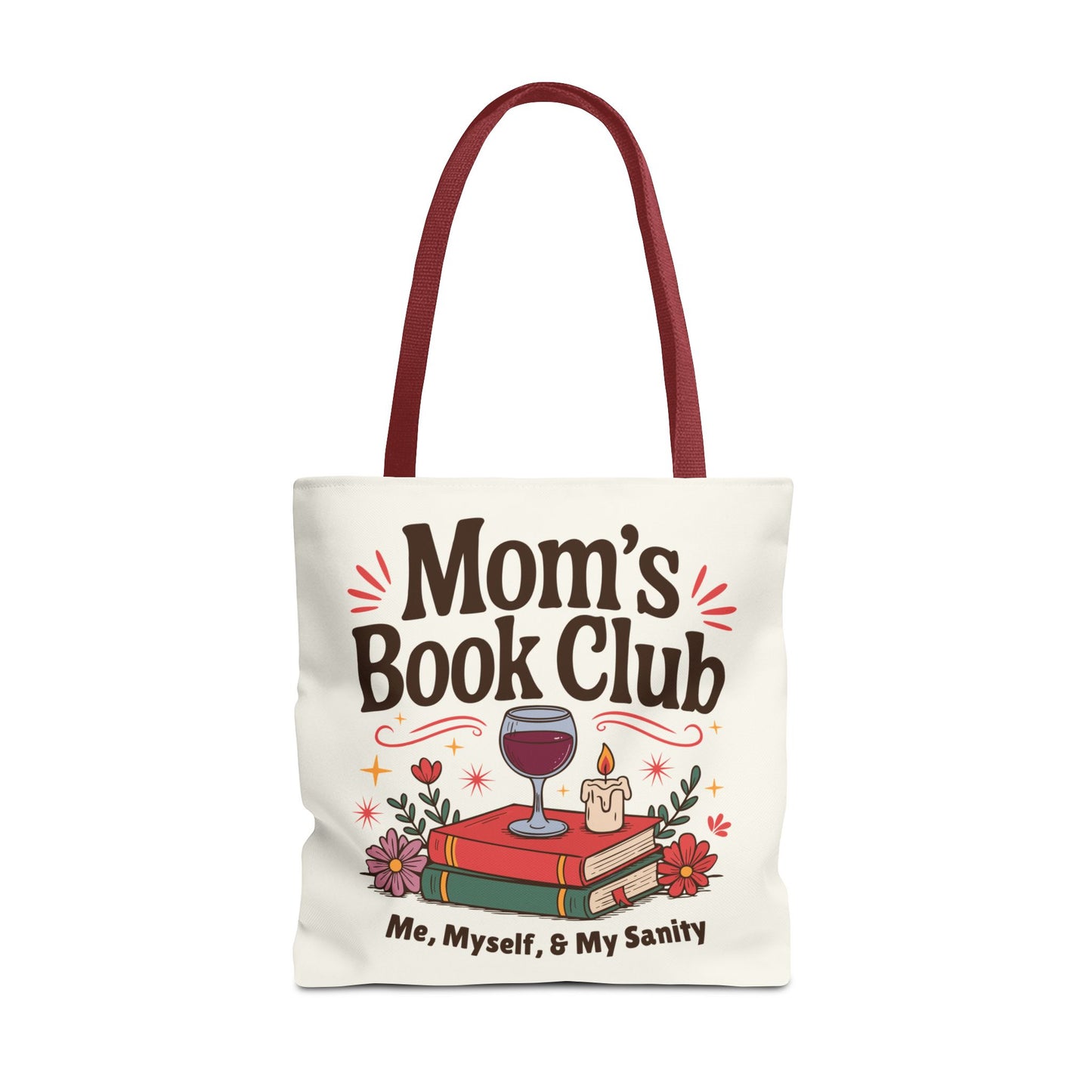 Mom's Book Club Tote Bag