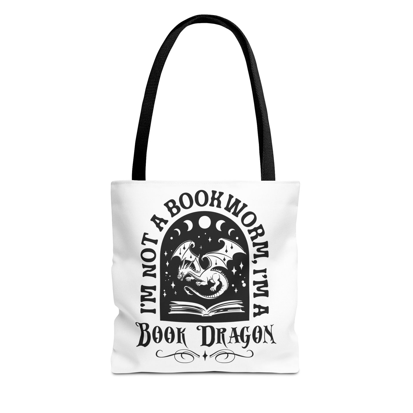 Book Dragon Tote Bag