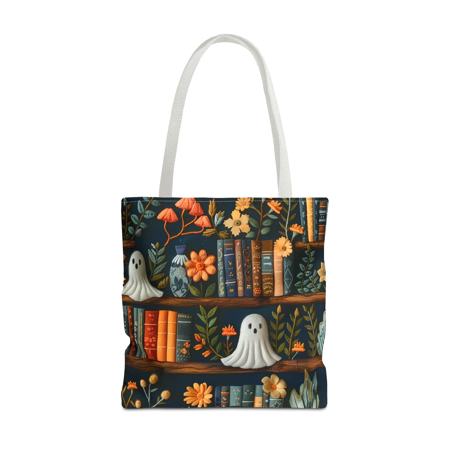 Haunted Library Tote Bag