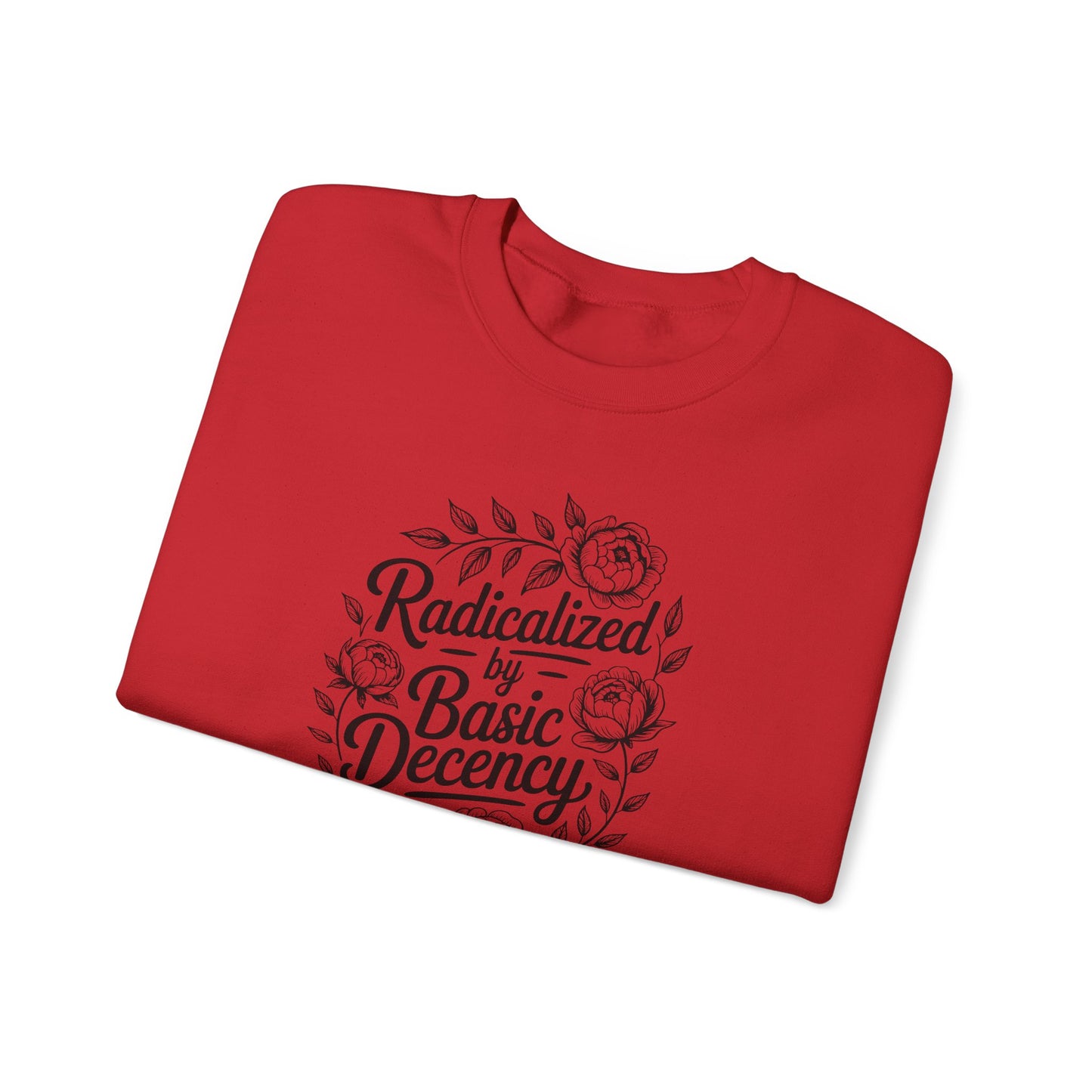 Radicalized by Basic Decency Sweatshirt