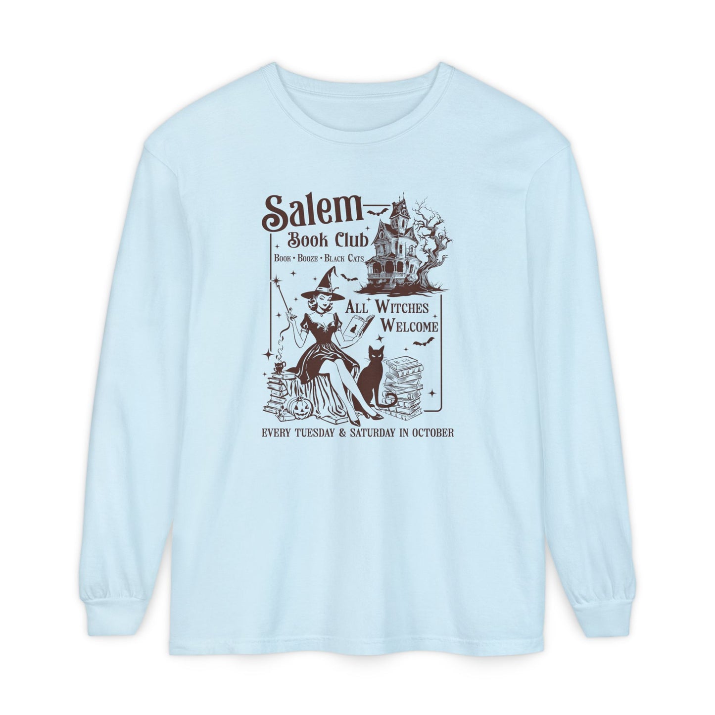 Salem Book Club Long Sleeve Tee