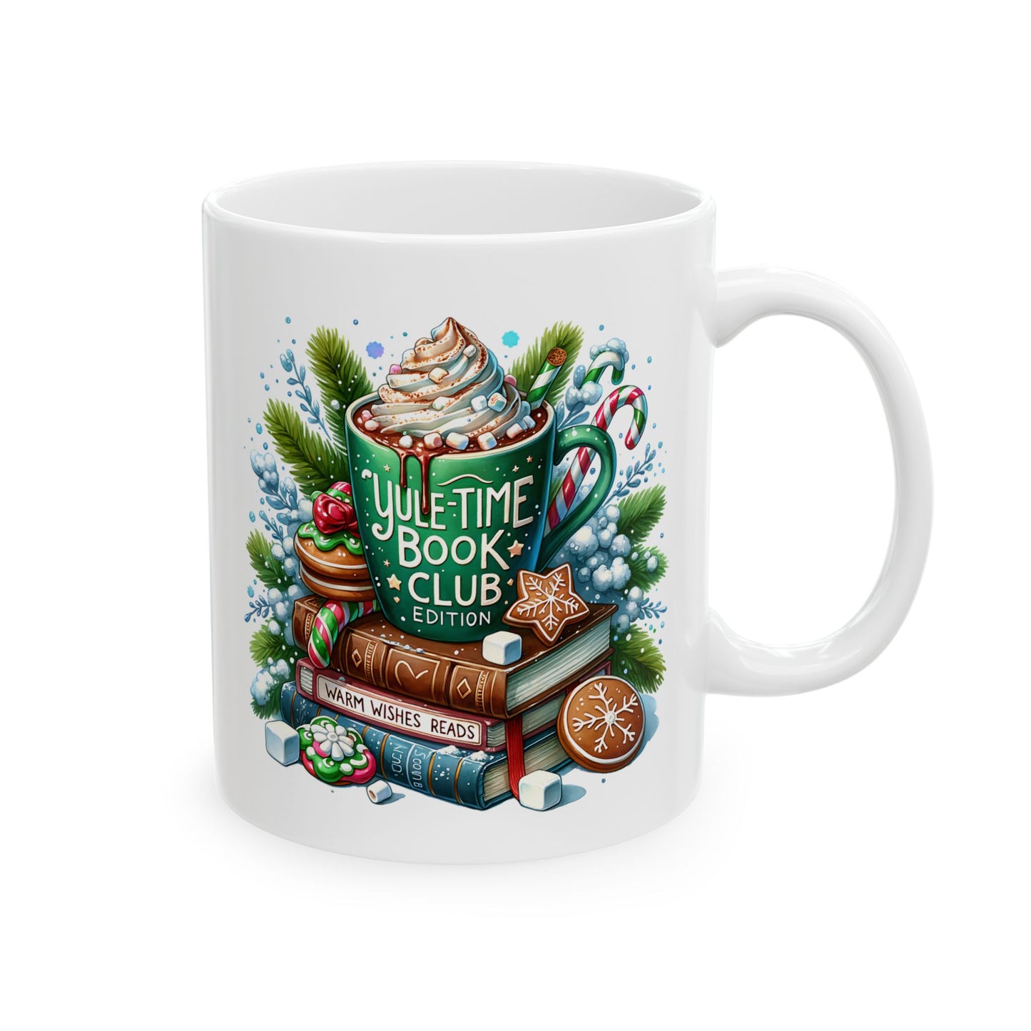 Yule Time Book Club Mug