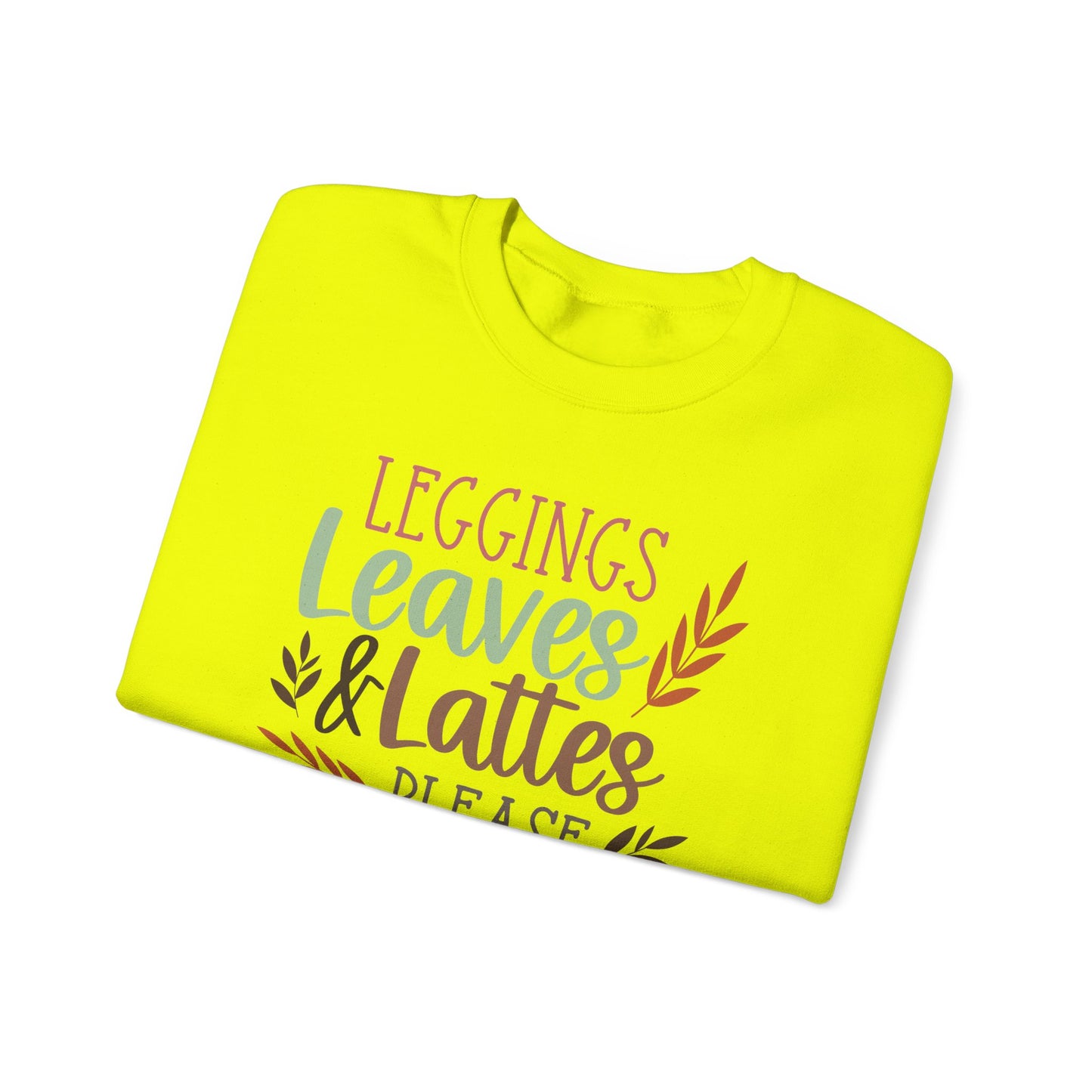 Leggings Leaves & Lattes Sweatshirt