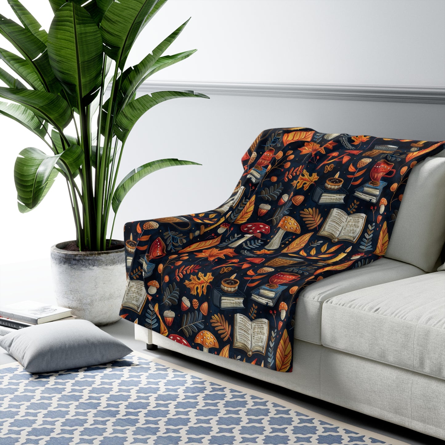 Harvest Chapters Sherpa Blanket