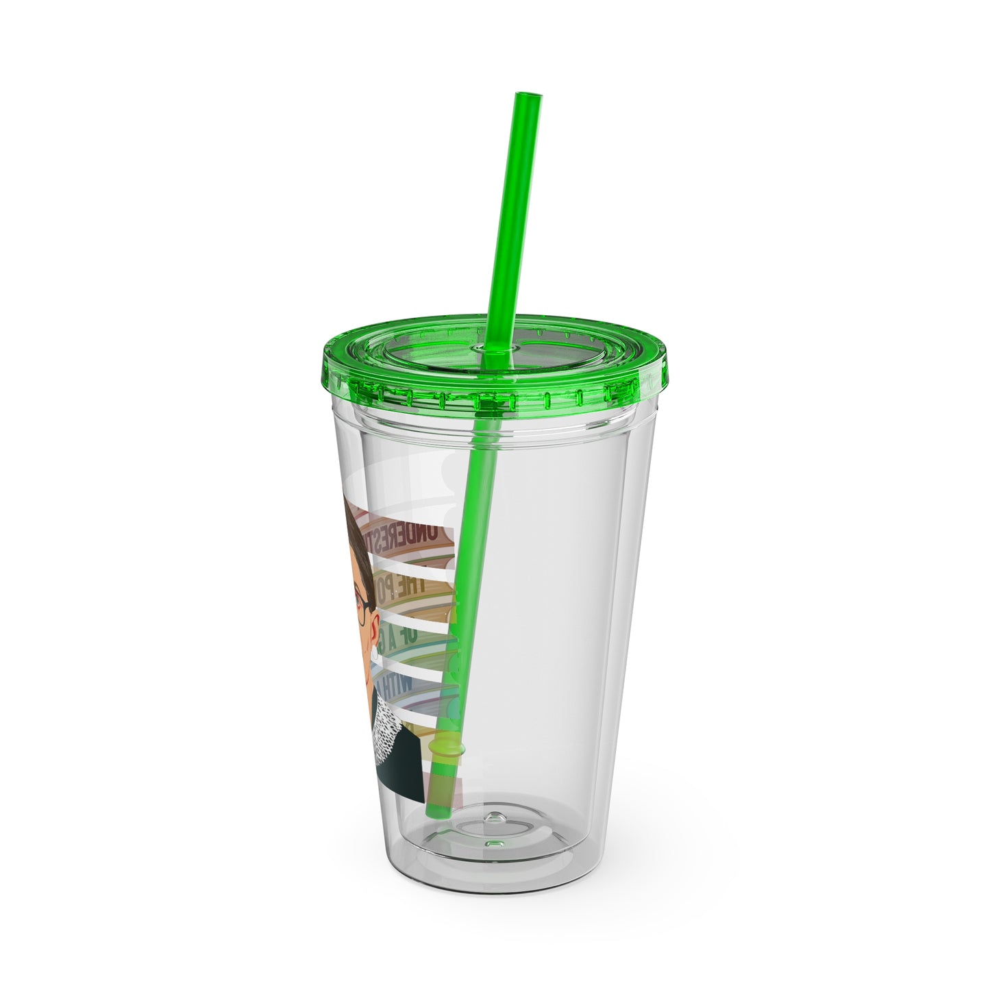 Never Underestimate the Power of a Girl with a Book Tumbler