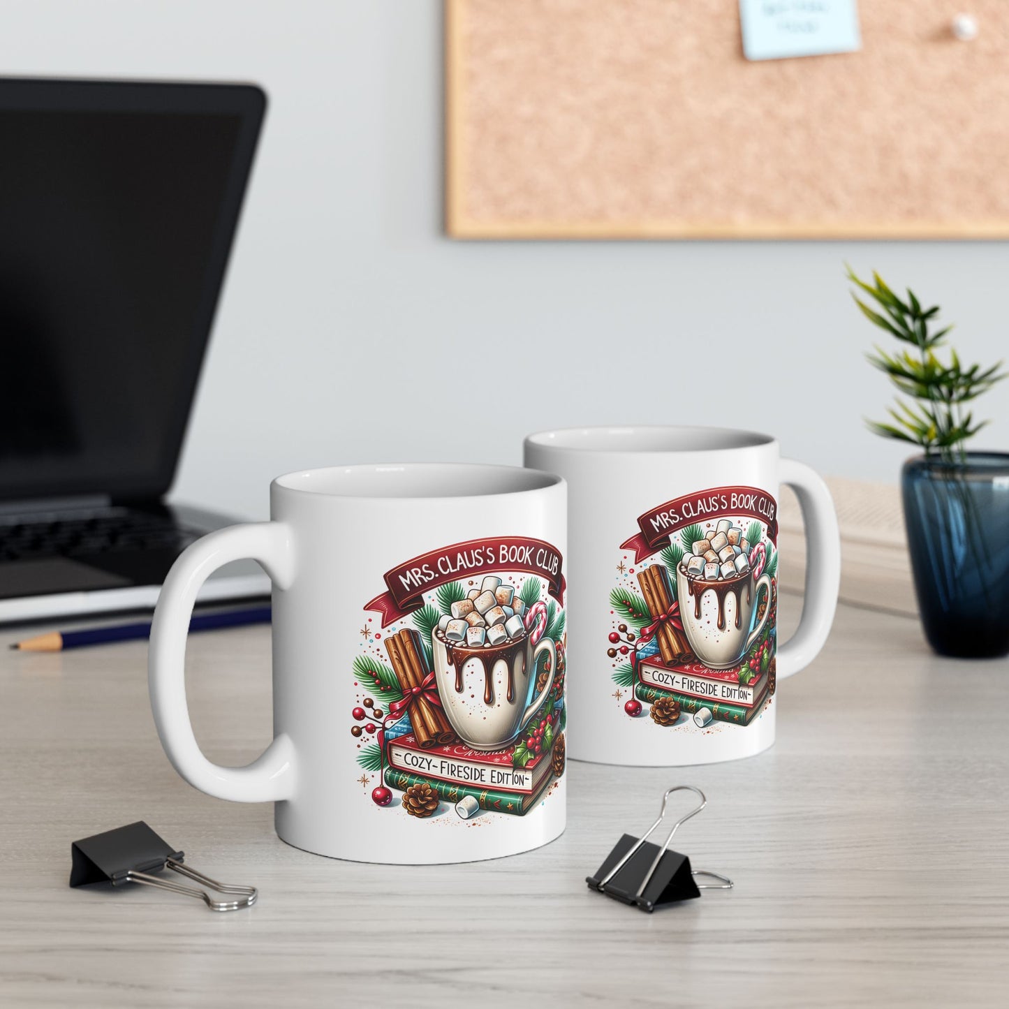 Mrs. Claus's Book Club Mug