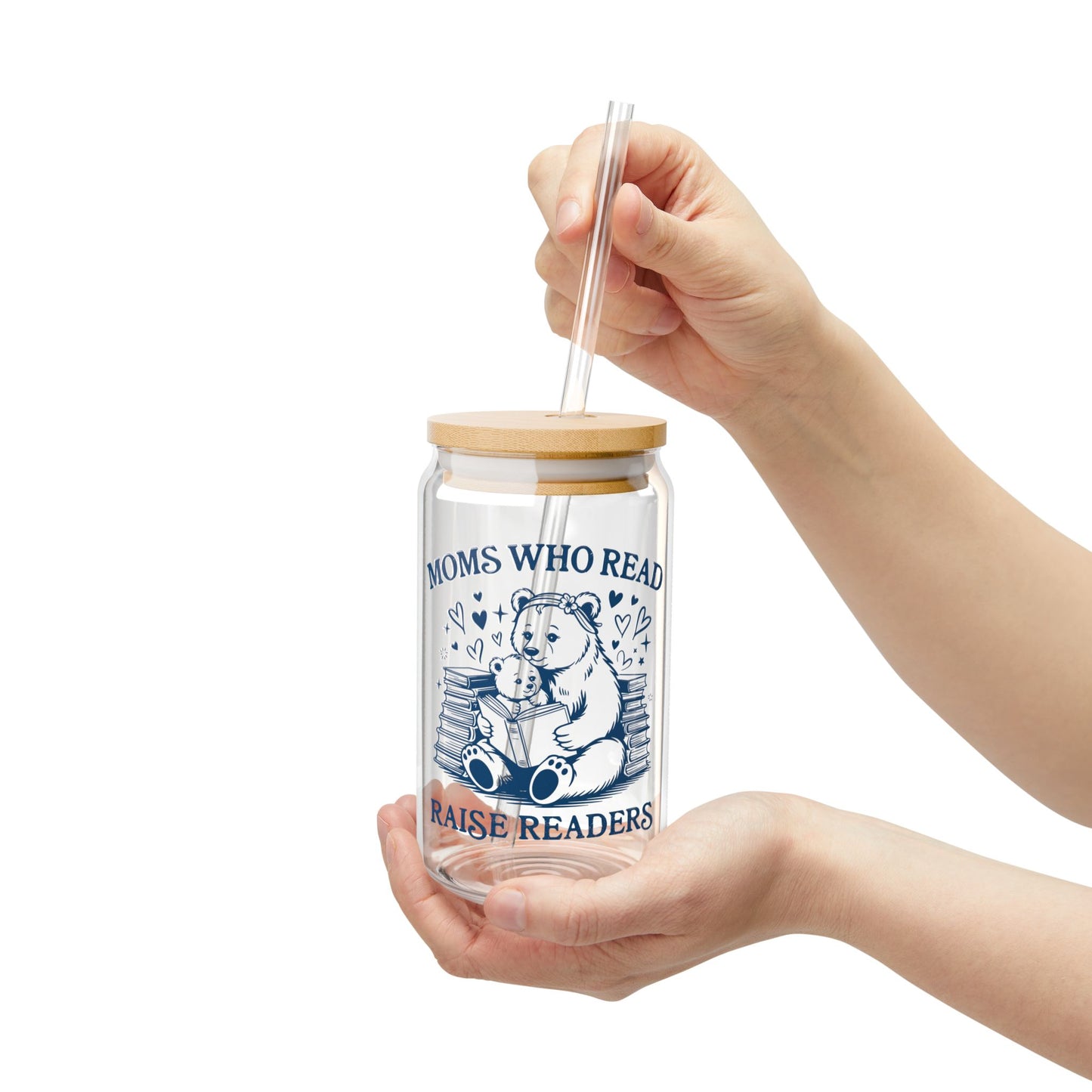 Moms Who Read Sipper Glass