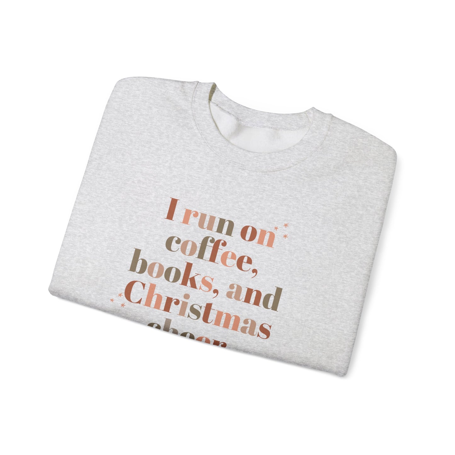 Coffee, Books & Christmas Sweatshirt
