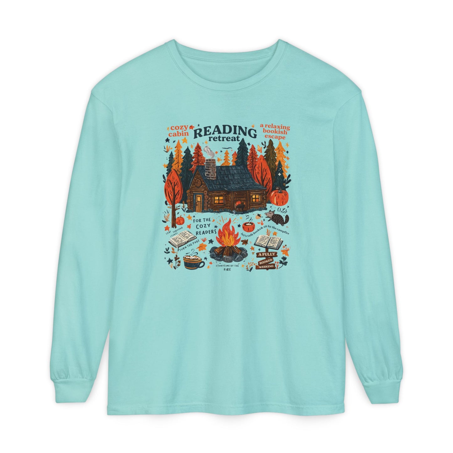 Reading Retreat Long Sleeve Tee