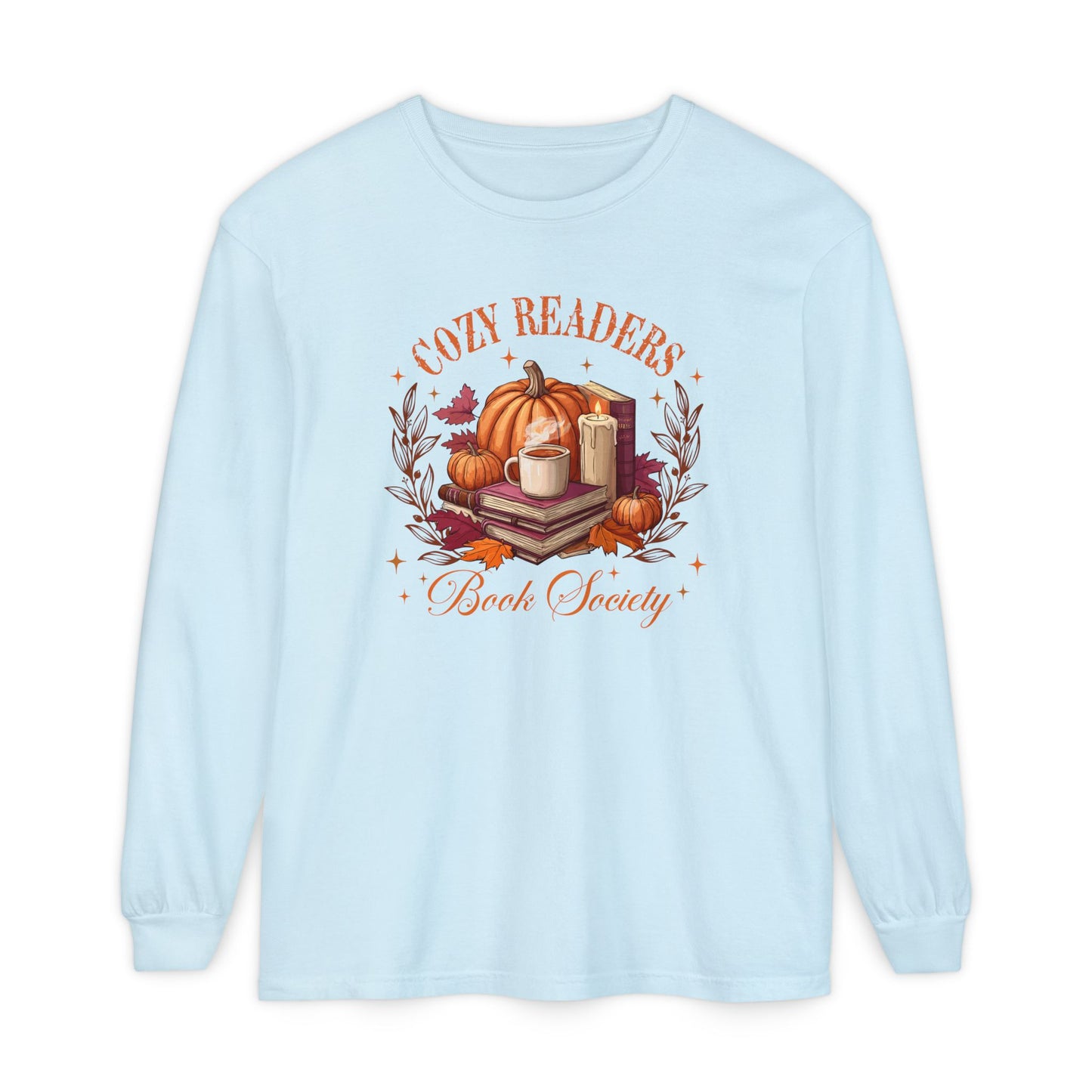 Cozy Readers Book Society Long Sleeve Tee