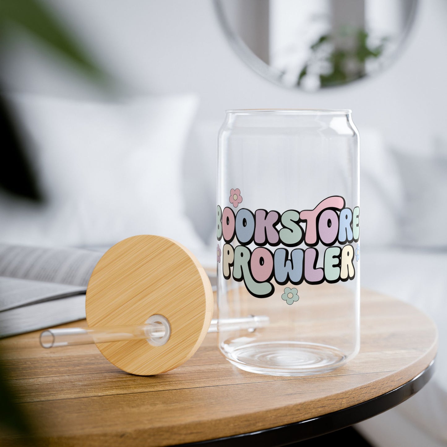 Bookstore Prowler Sipper Glass