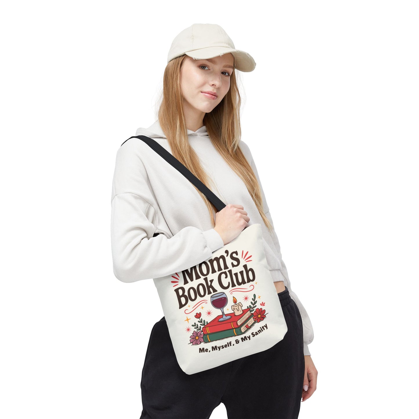 Mom's Book Club Tote Bag