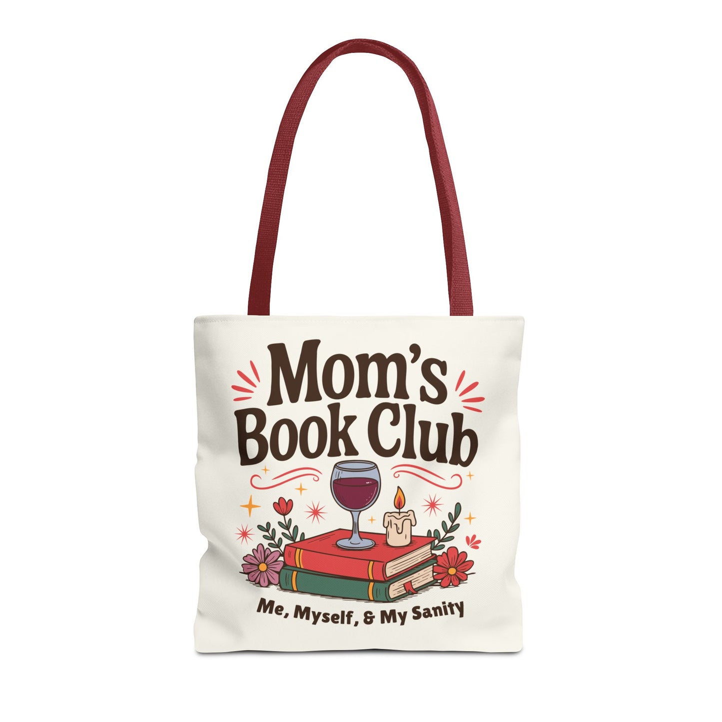 Mom's Book Club Tote Bag