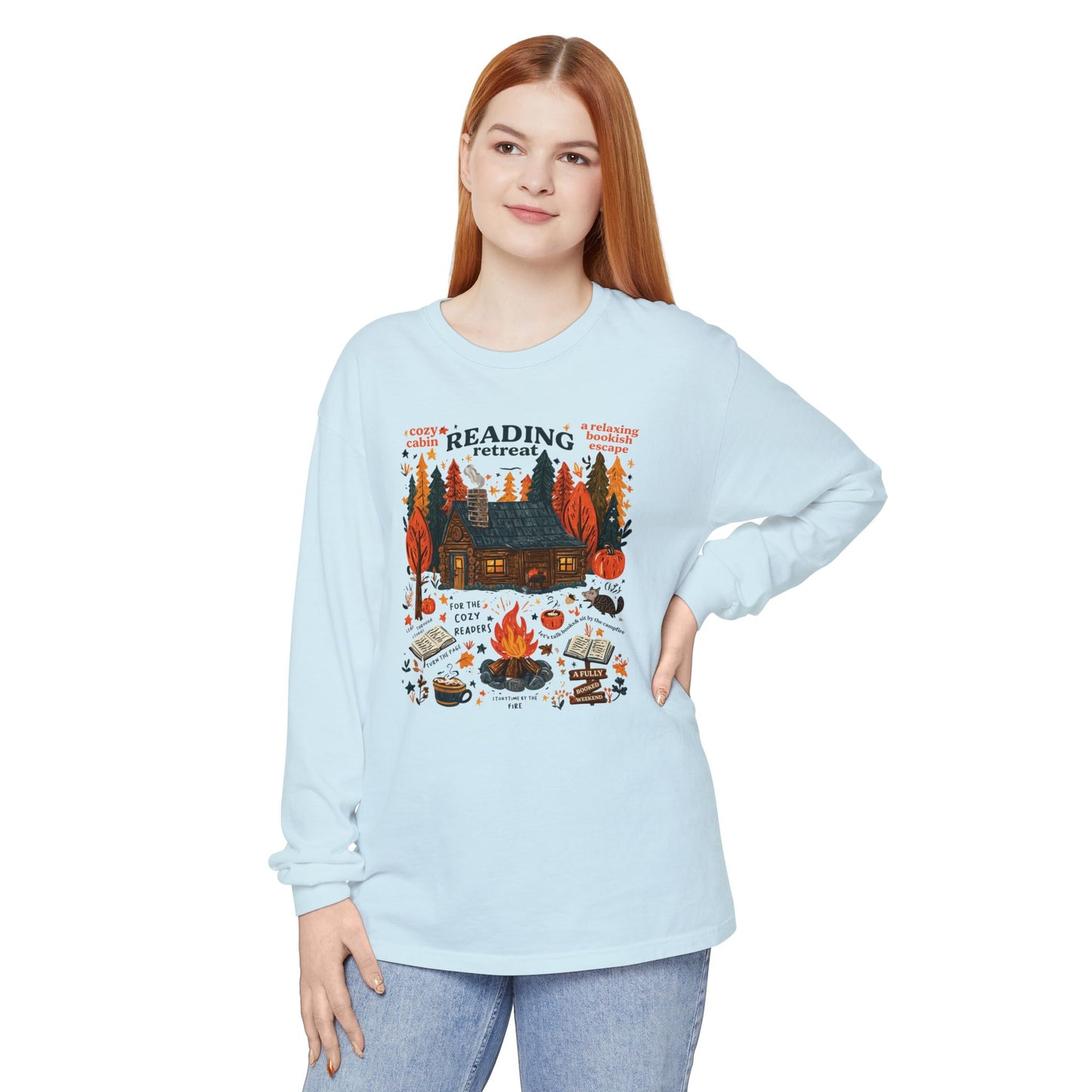 Reading Retreat Long Sleeve Tee
